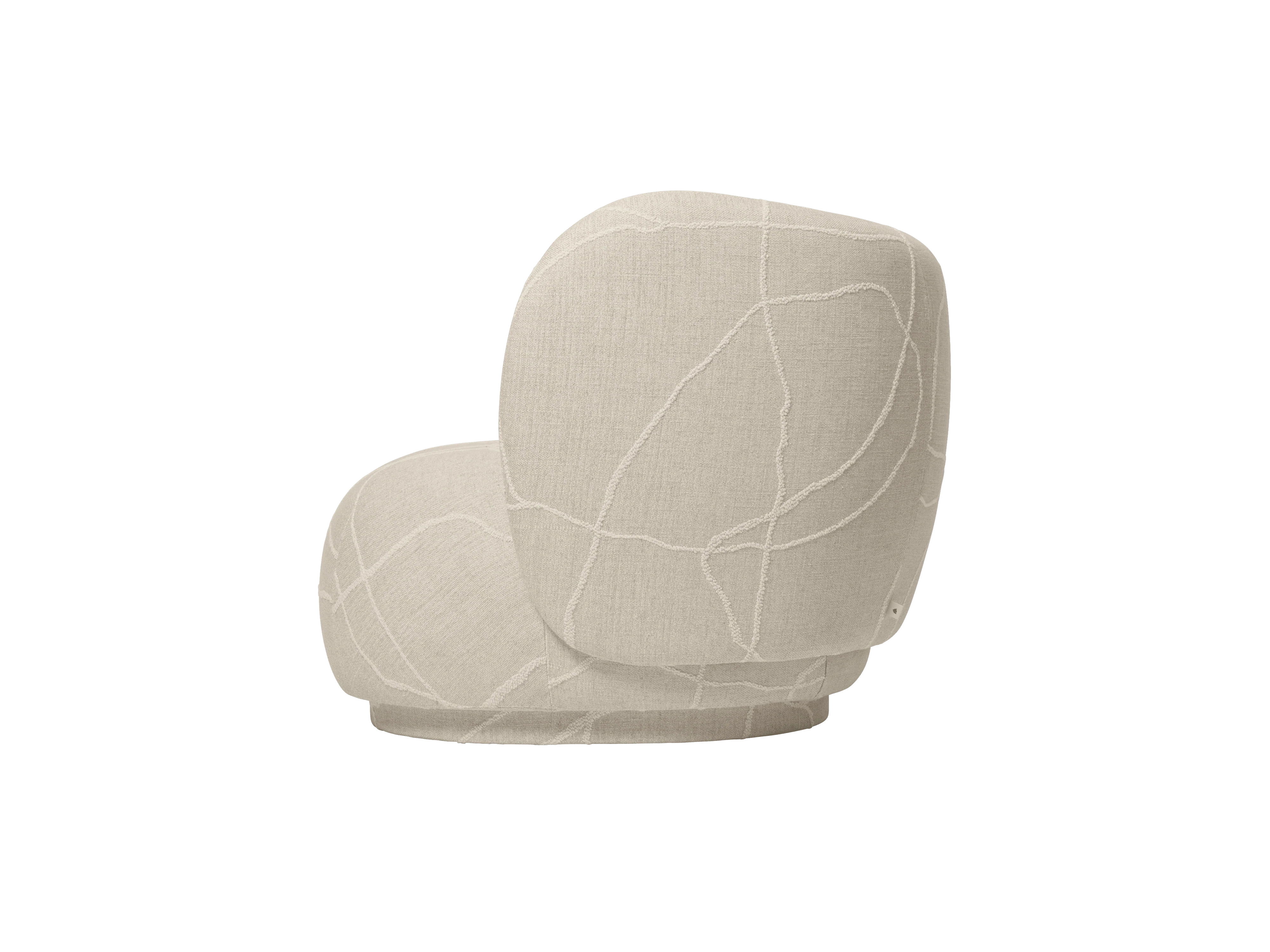 Sofa modułowa RICO Can Lis - element końcowy prawostronny piaskowy z białym - Image 5