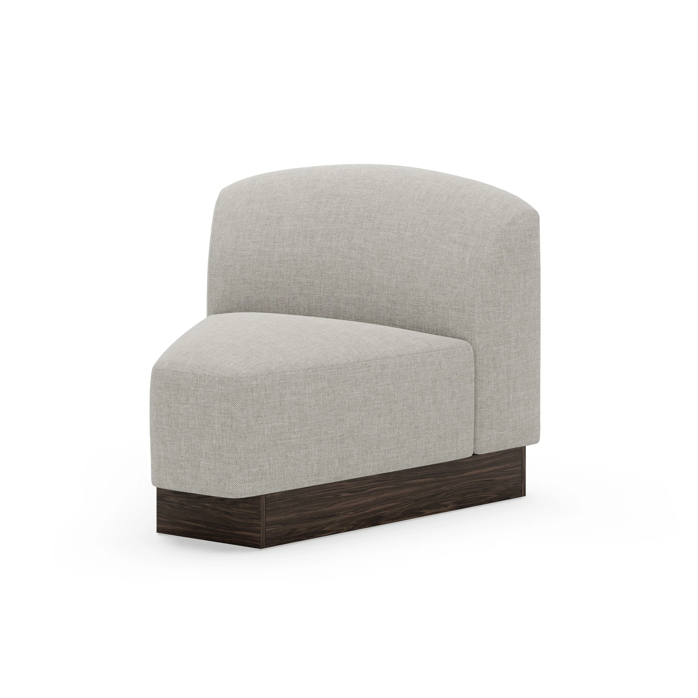 Sofa modułowa SHORE - element narożny zaokrąglony personalizowany - Image 3