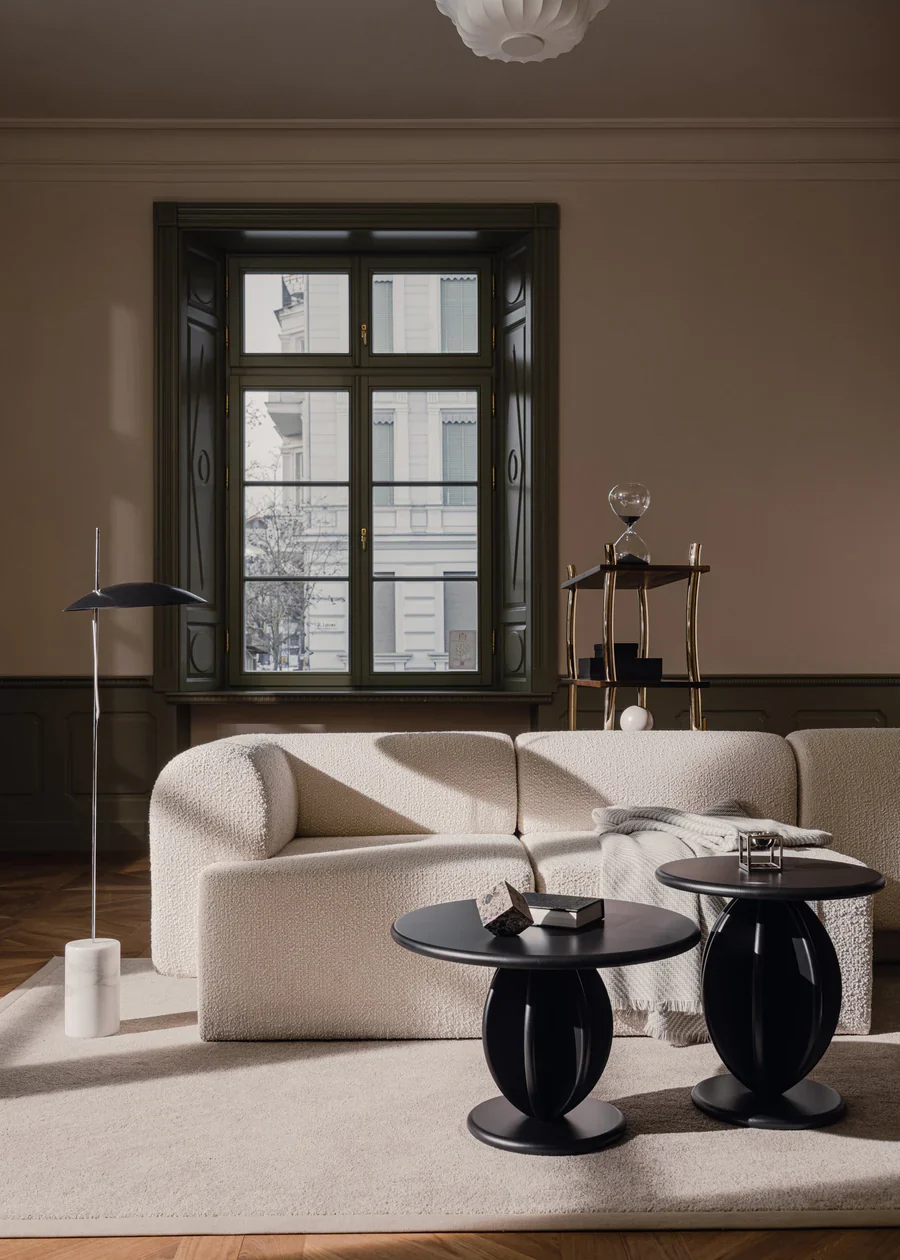 Sofa modułowa TORI - moduł narożny rdzawy - Image 3