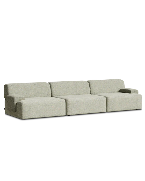 Sofa modułowa UMI - element prawostronny jasny zielony - Image 4