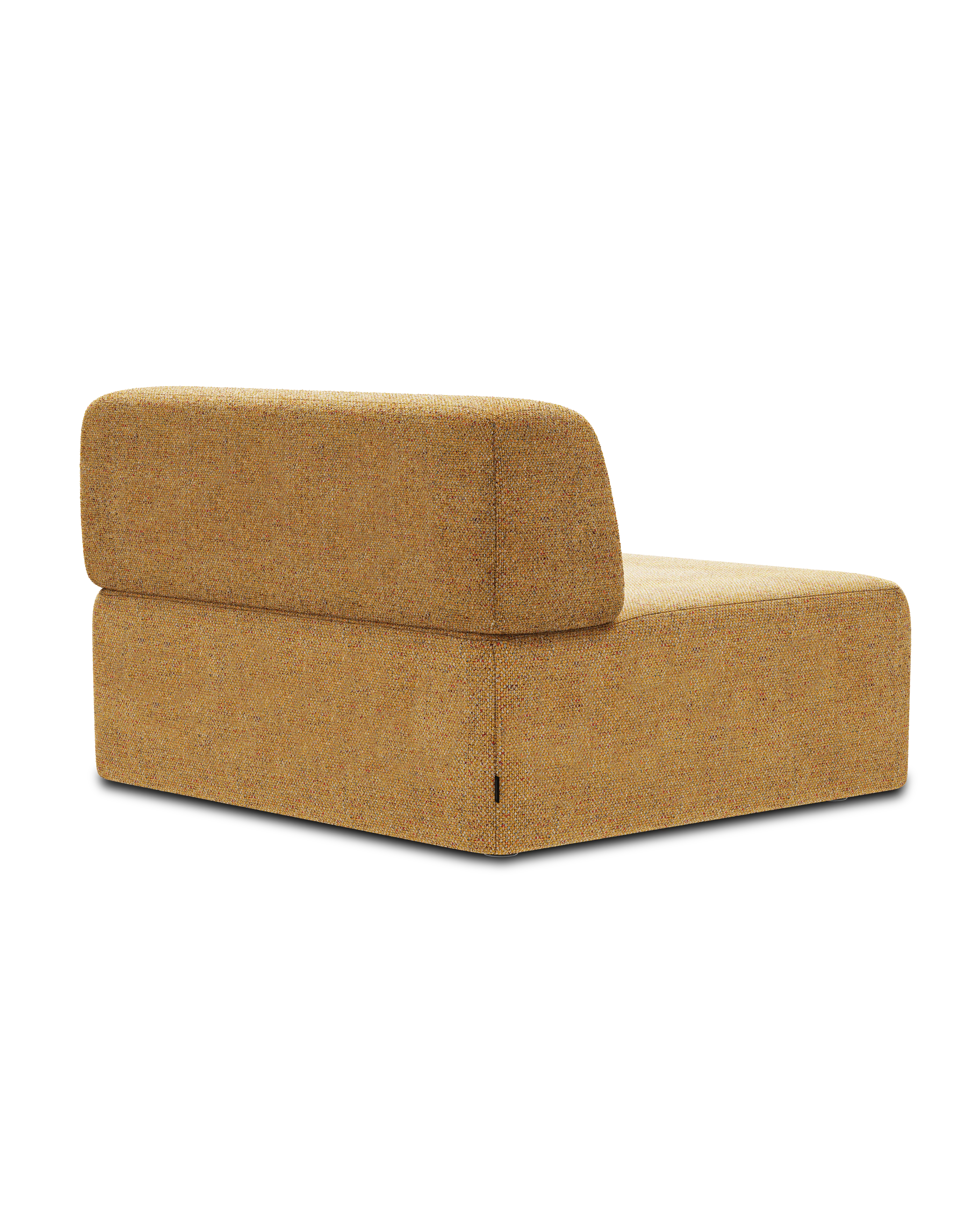 Sofa modułowa UMI - moduł środkowy jesienny pomarańczowy - Image 3