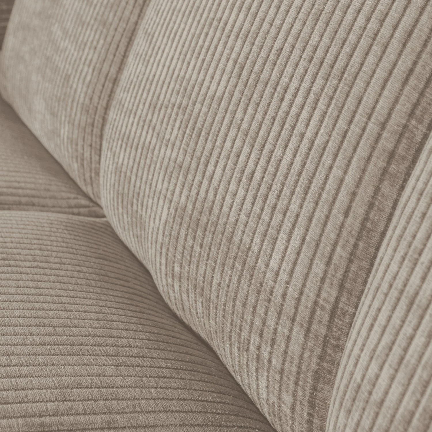 Sofa modułowa MOJO BENCH - element 3-osobowy ciemny piaskowy sztruks - Image 6
