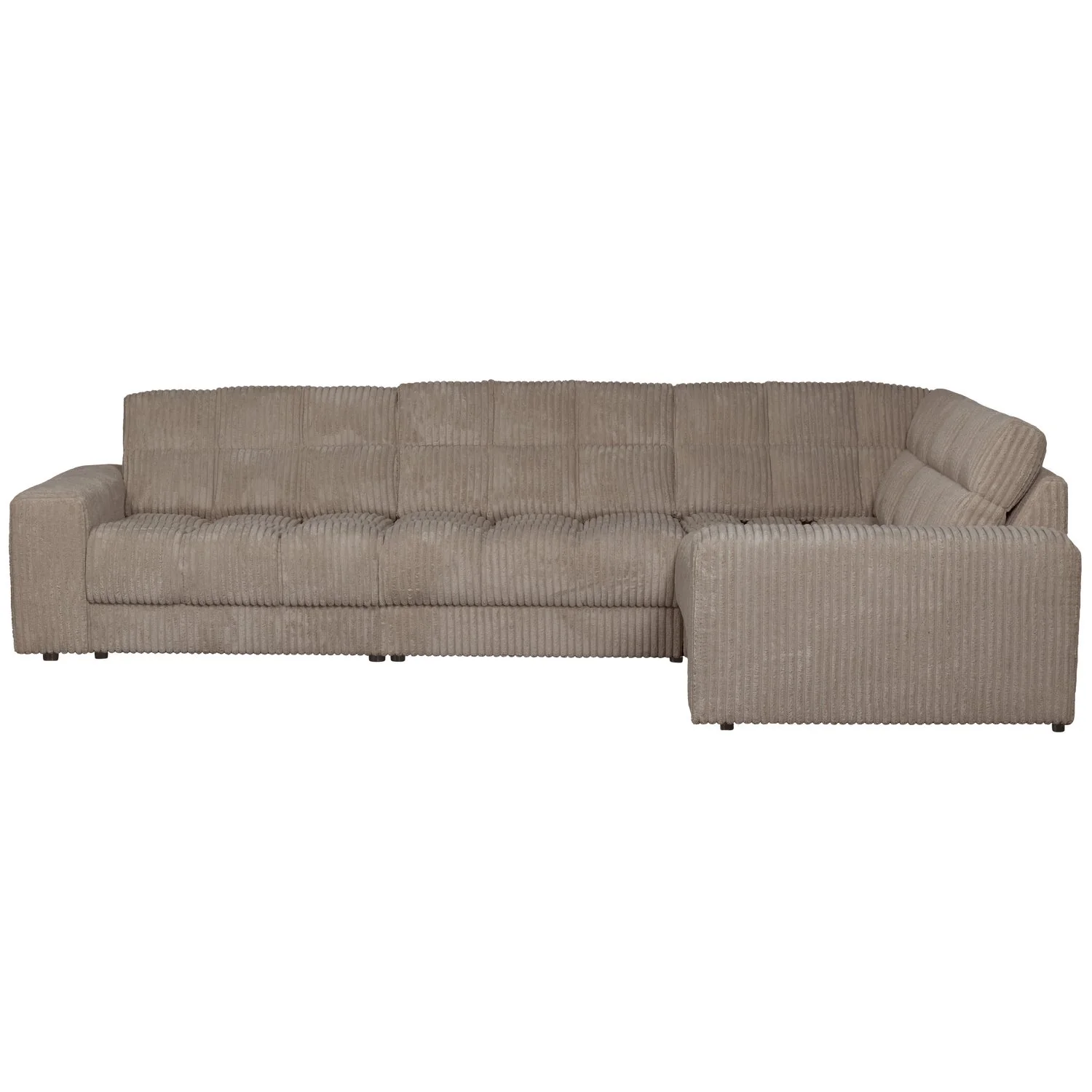 Sofa narożna prawostronna SECOND DATE brązowy sztruks - Image 2
