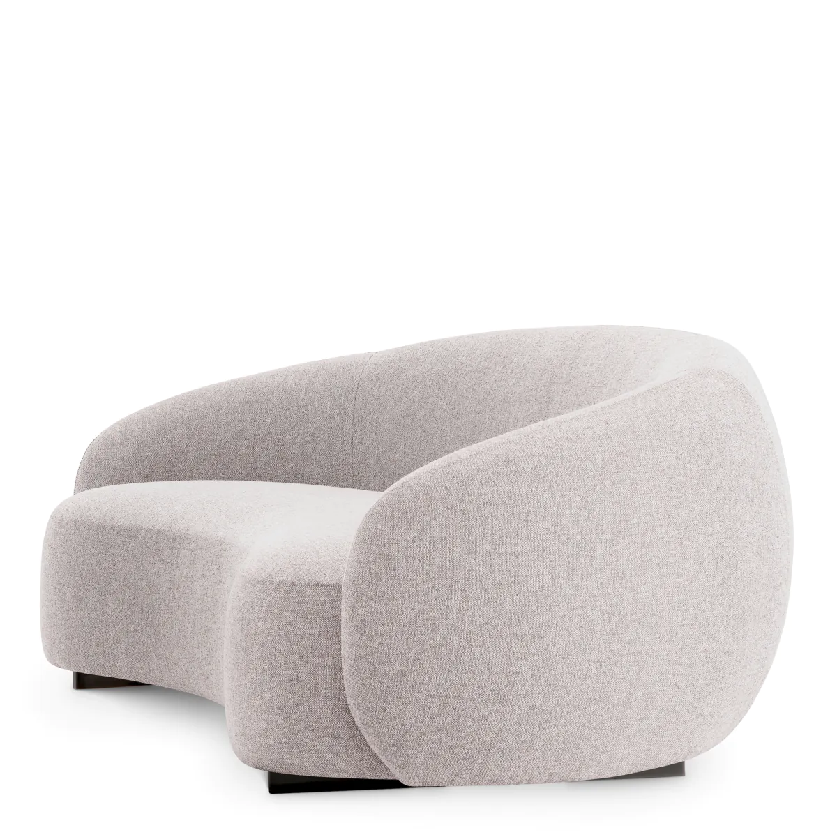 Sofa ogrodowa AMORE jasnoszary - Image 4