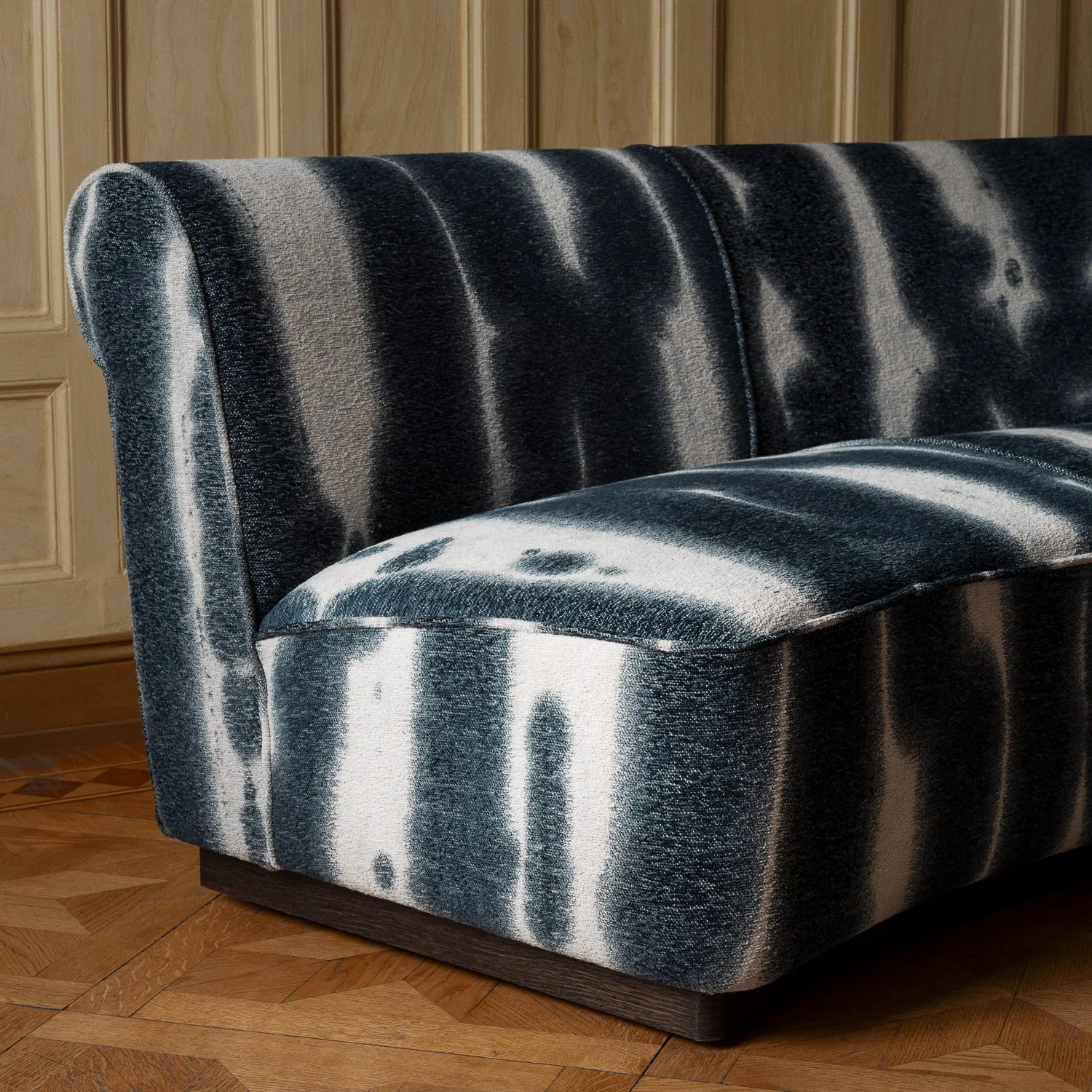 Sofa PARIS niebieski szenil - Image 3