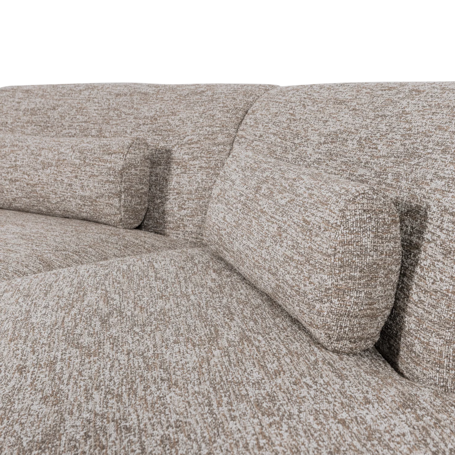Sofa półokrągła 4-osobowa BATAVIER piaskowy melanż - Image 7