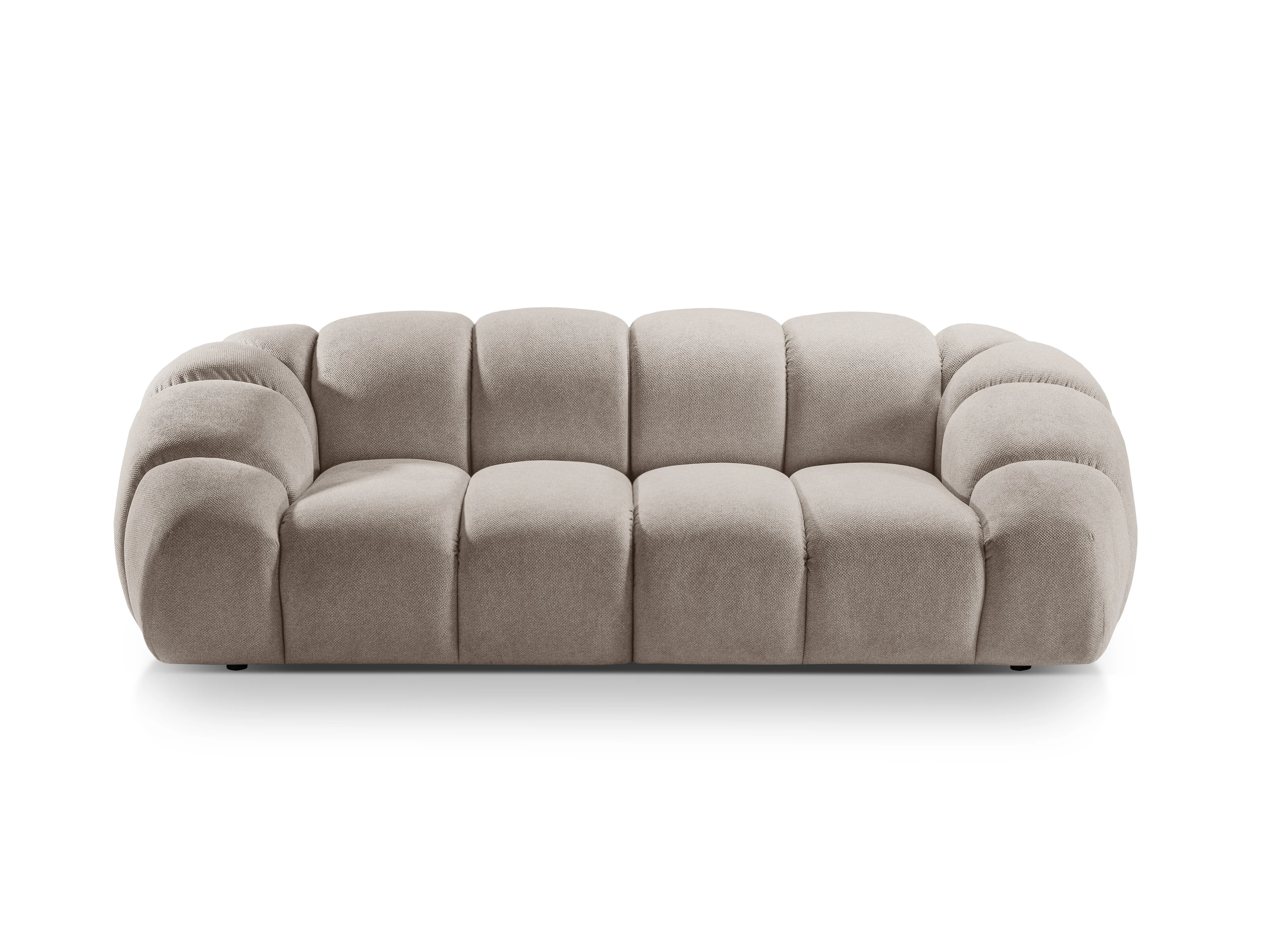 Sofa 3-osobowa DIANA ciemnobeżowy szenil - Image 3
