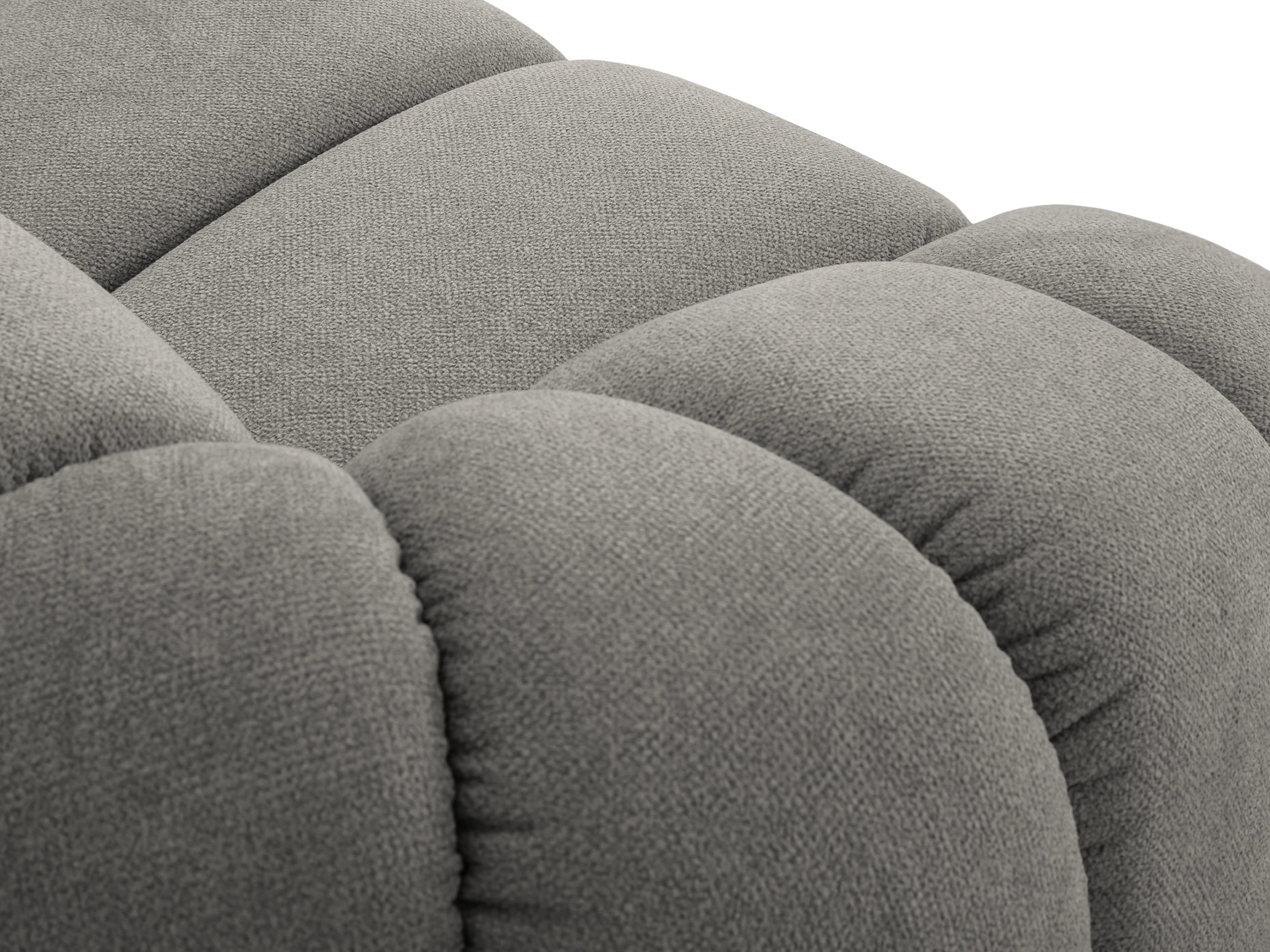 Sofa  3-osobowa DIANA jasnoszary szenil - Image 6