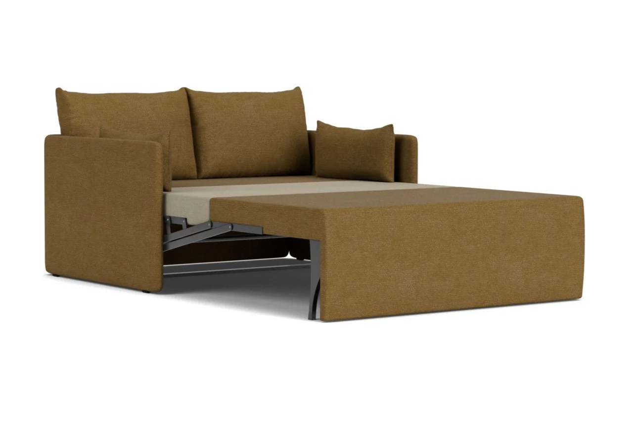 Sofa z funkcją spania 2-osobowa 0FFSET musztardowy - Image 5