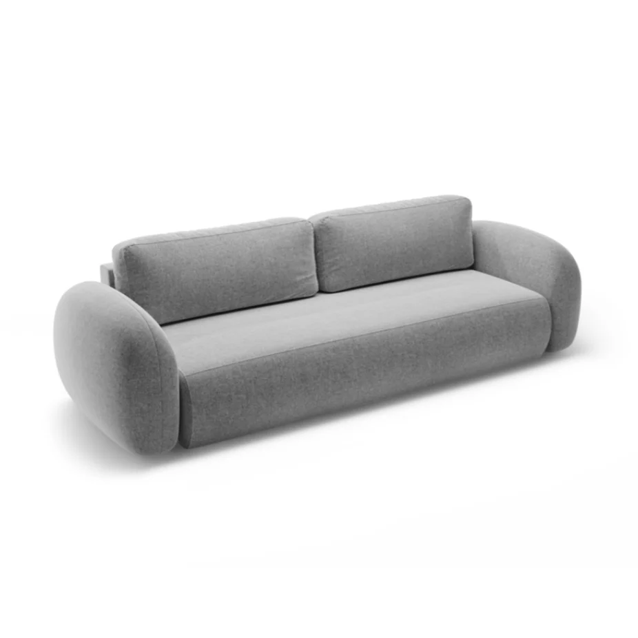 Sofa z funkcją spania 3-osobowa TONALE szary