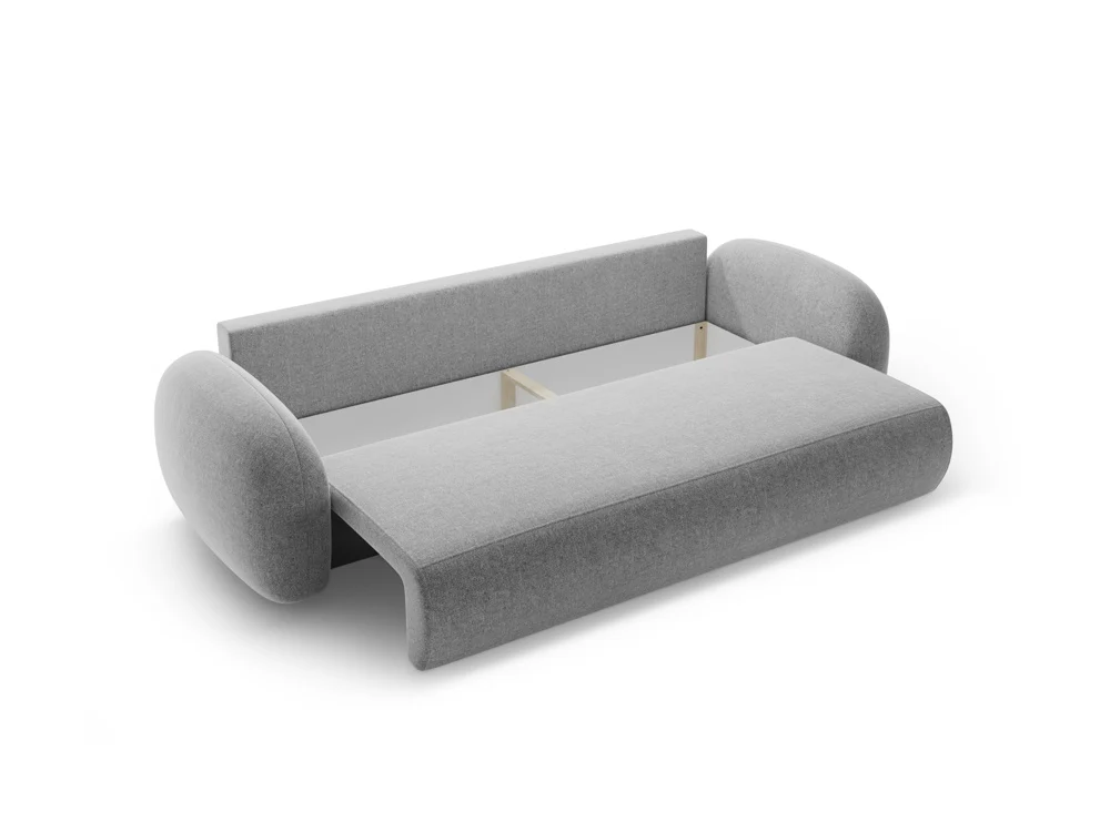 Sofa z funkcją spania 3-osobowa TONALE szary - Image 5