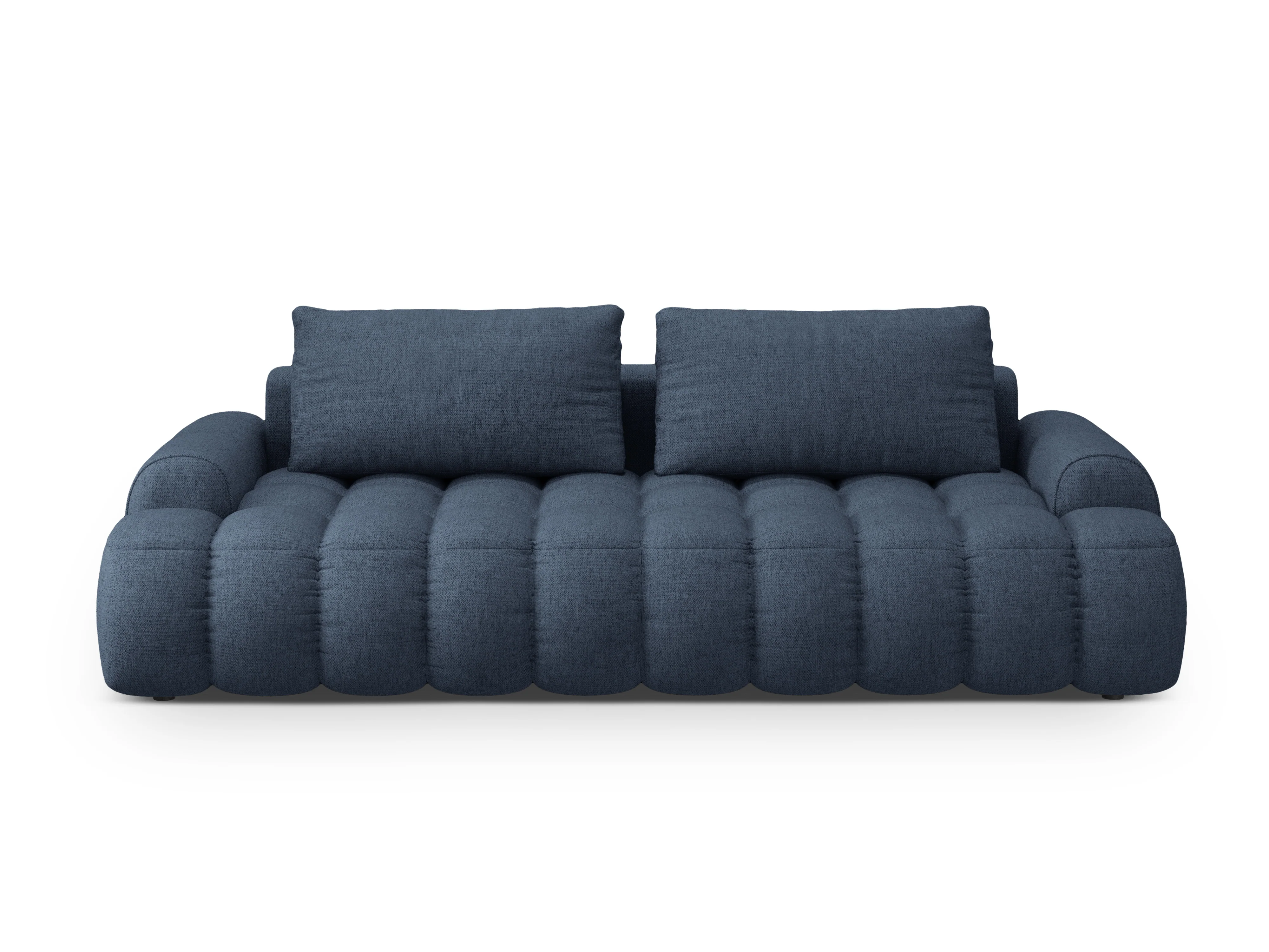 Sofa z funkcją spania 4-osobowa LINZ niebieski - Image 3
