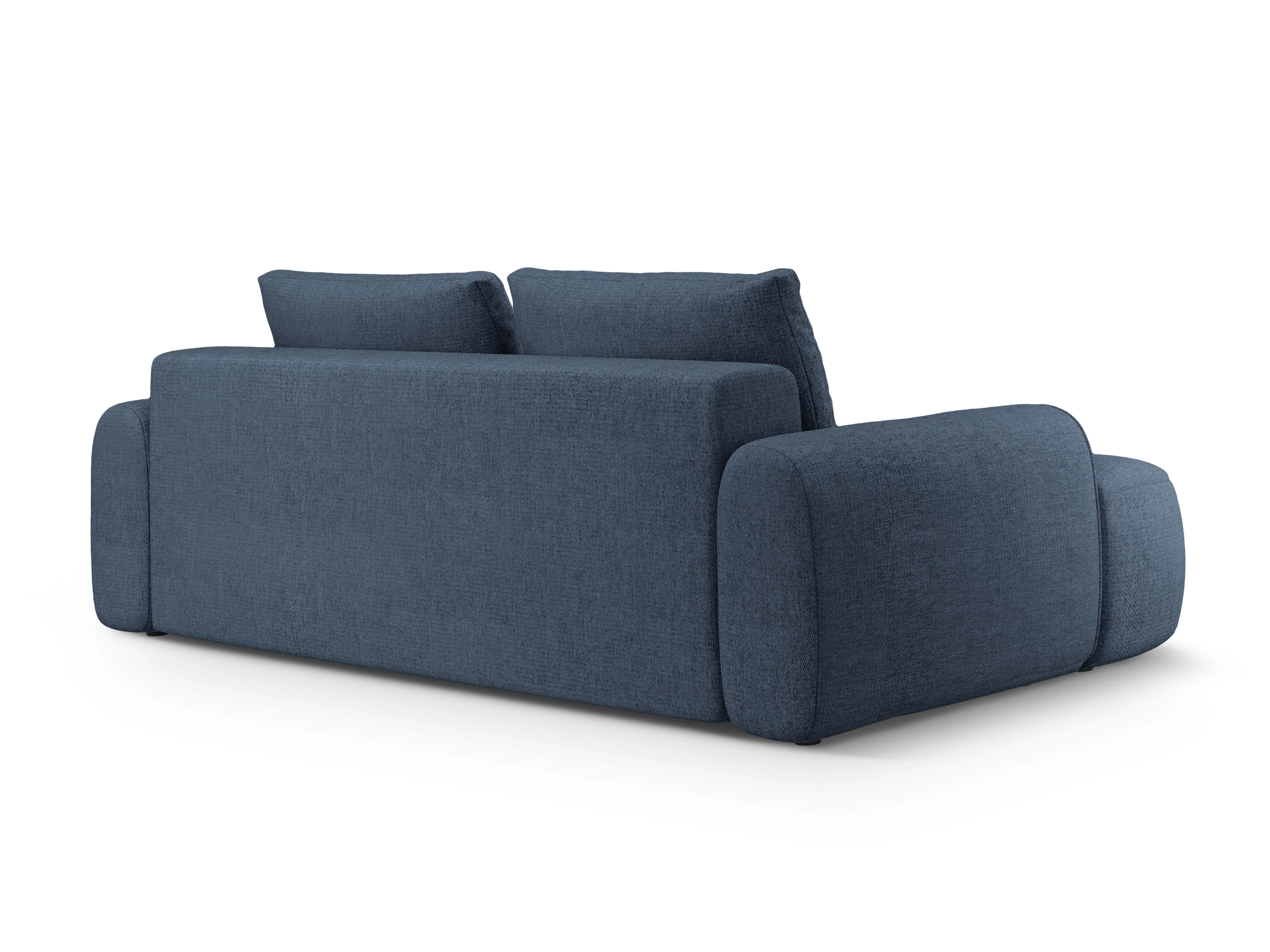 Sofa z funkcją spania 4-osobowa LINZ niebieski - Image 5