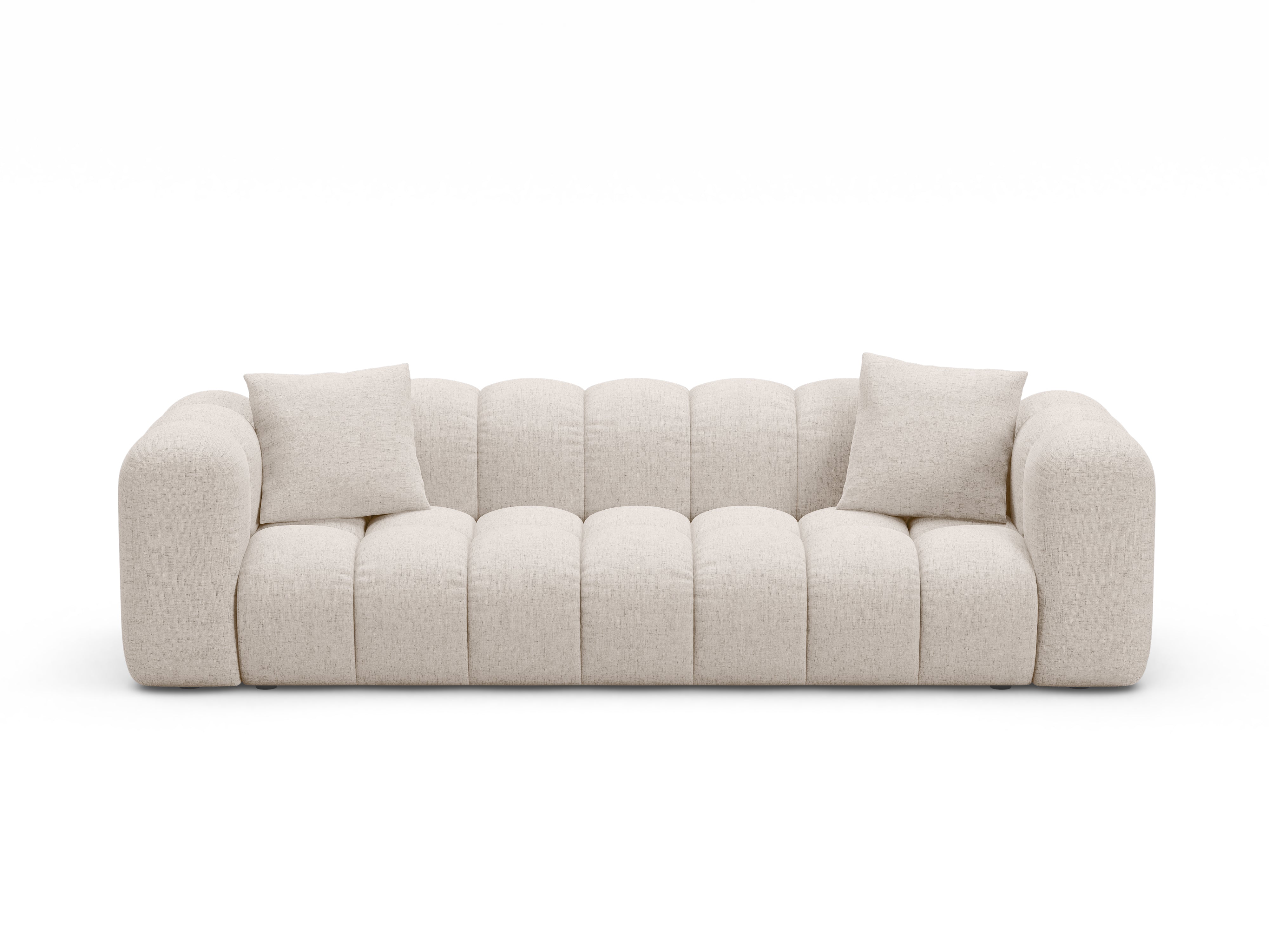 Sofa z funkcją spania ASTRO beżowy szenil - Image 2