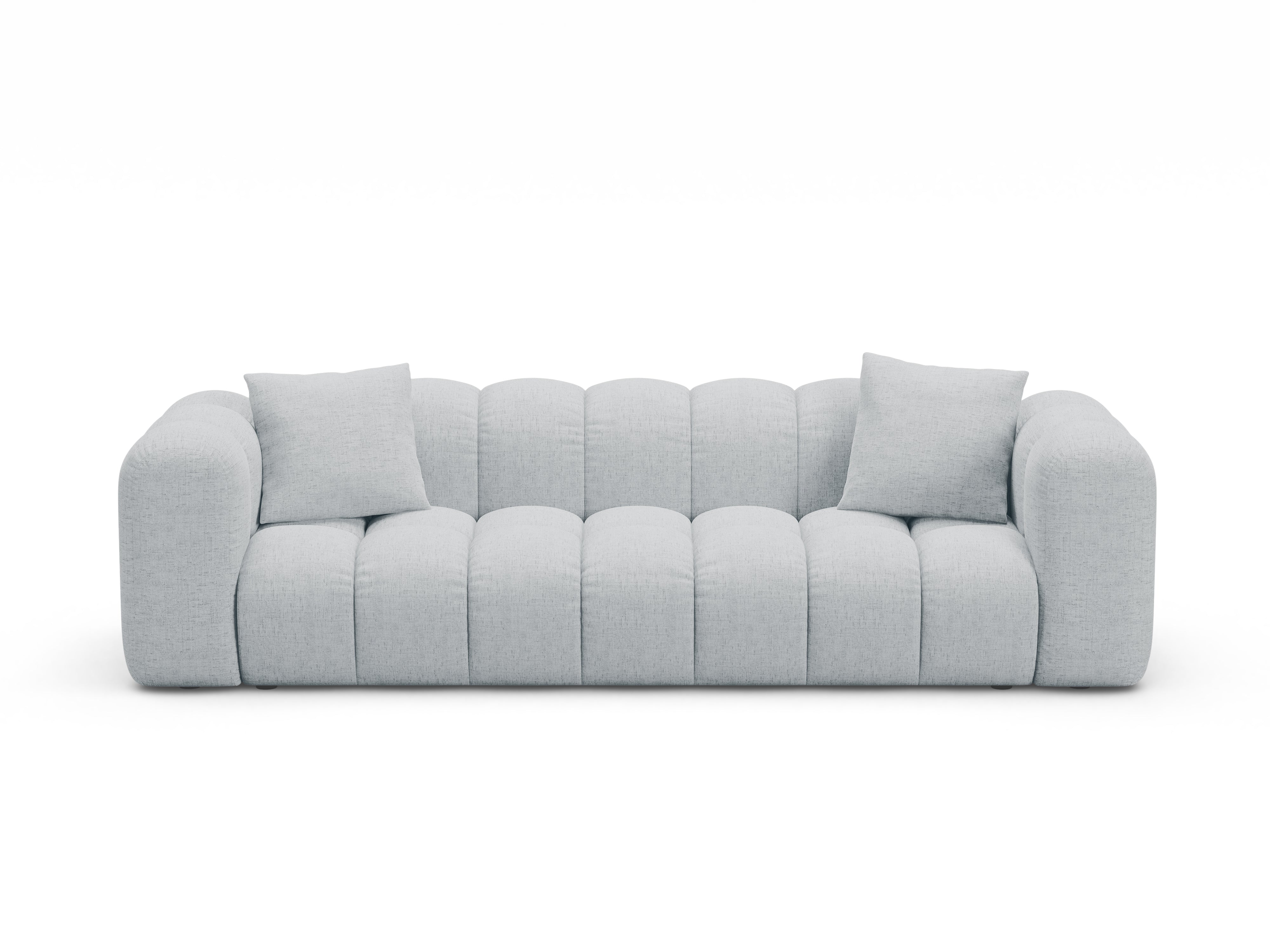 Sofa z funkcją spania ASTRO jasnoszary szenil - Image 2