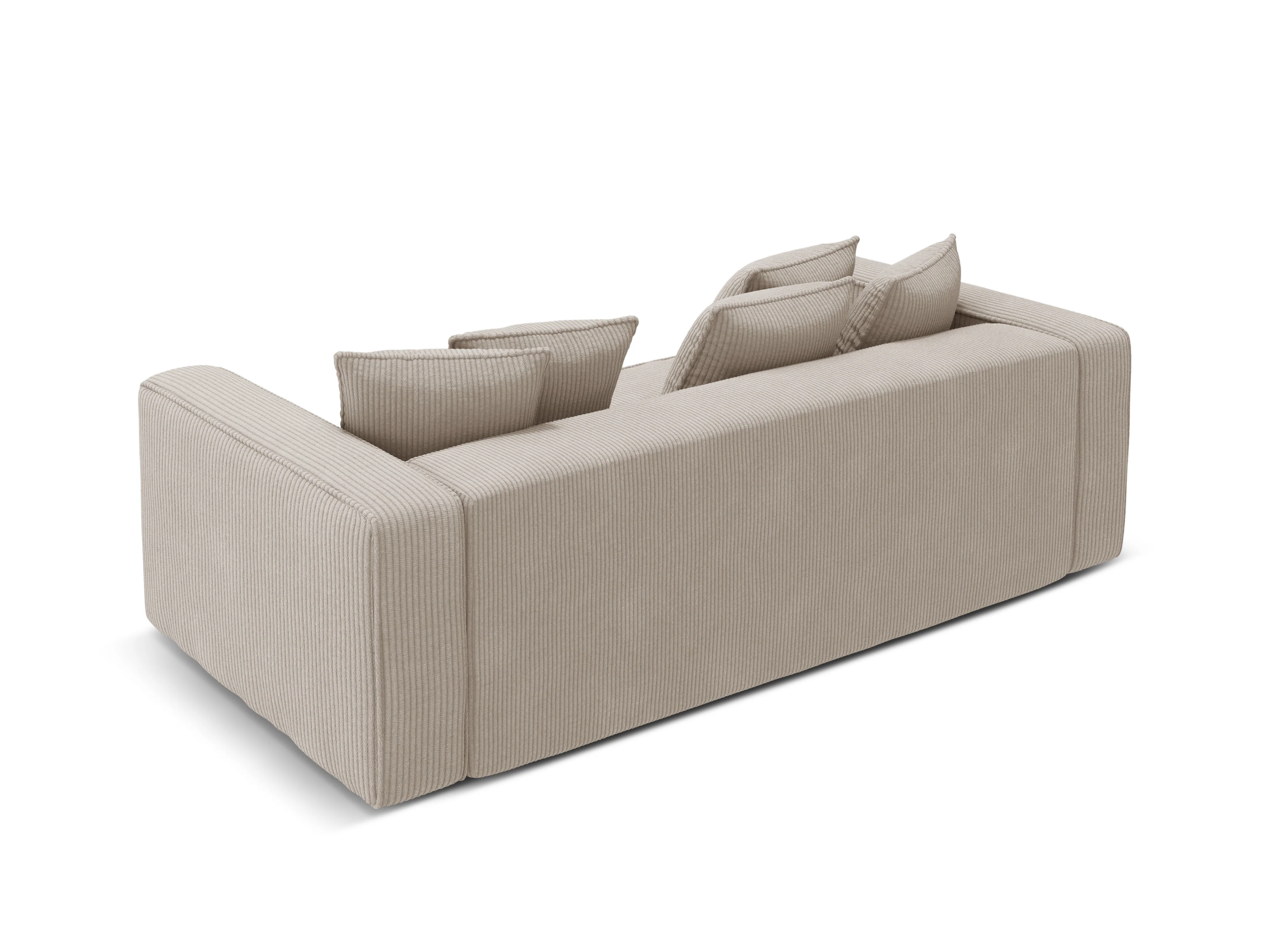 Sofa z funkcją spania RIBES beżowy sztruks - Image 7