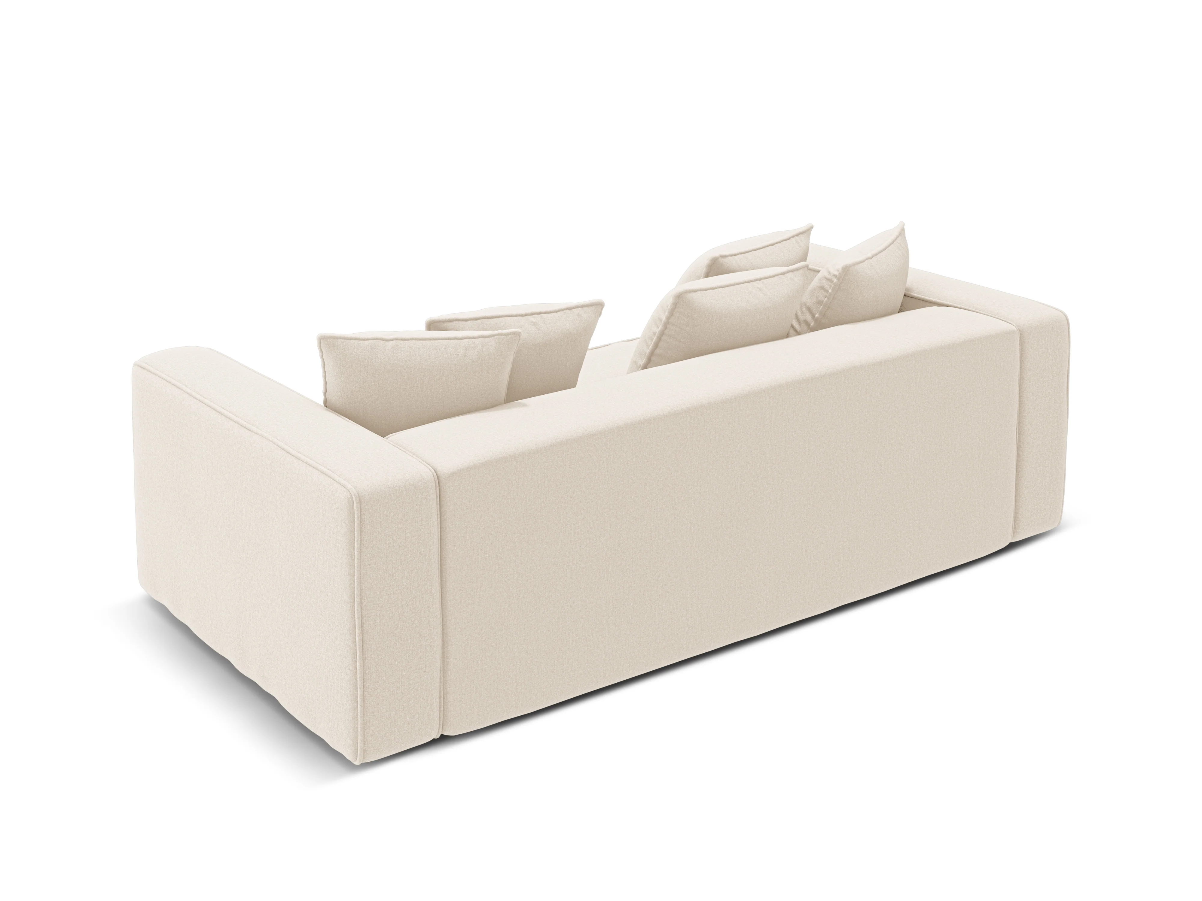 Sofa z funkcją spania RIBES jasnobeżowy szenil - Image 7