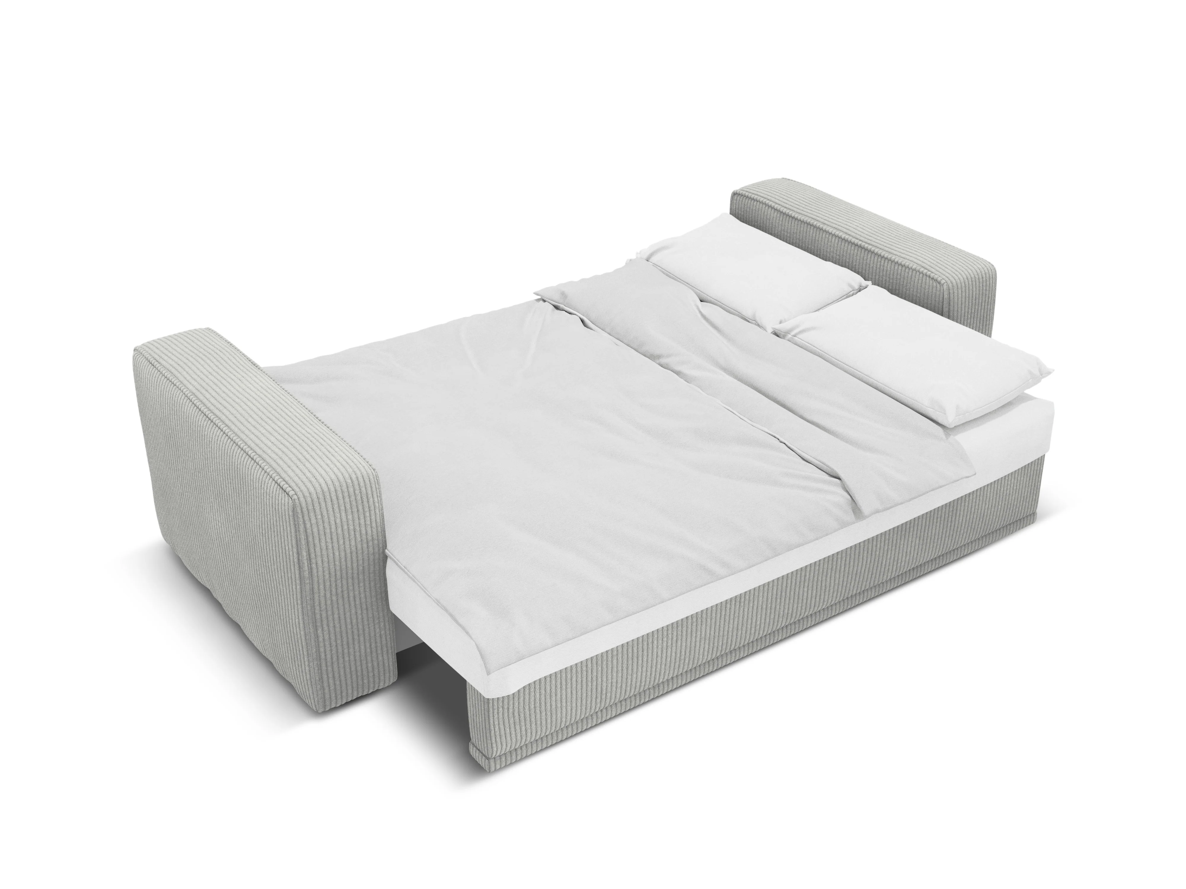 Sofa z funkcją spania RIBES szary sztruks - Image 5