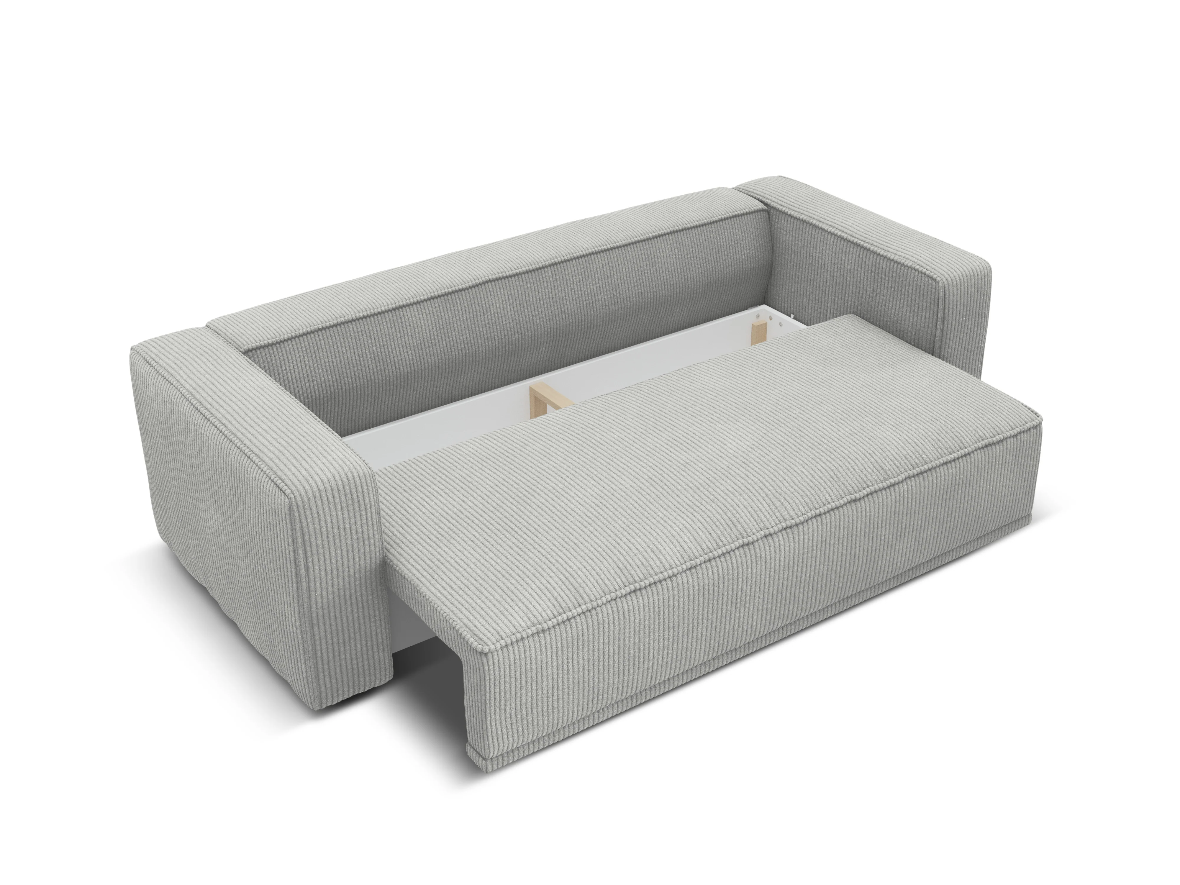 Sofa z funkcją spania RIBES szary sztruks - Image 6
