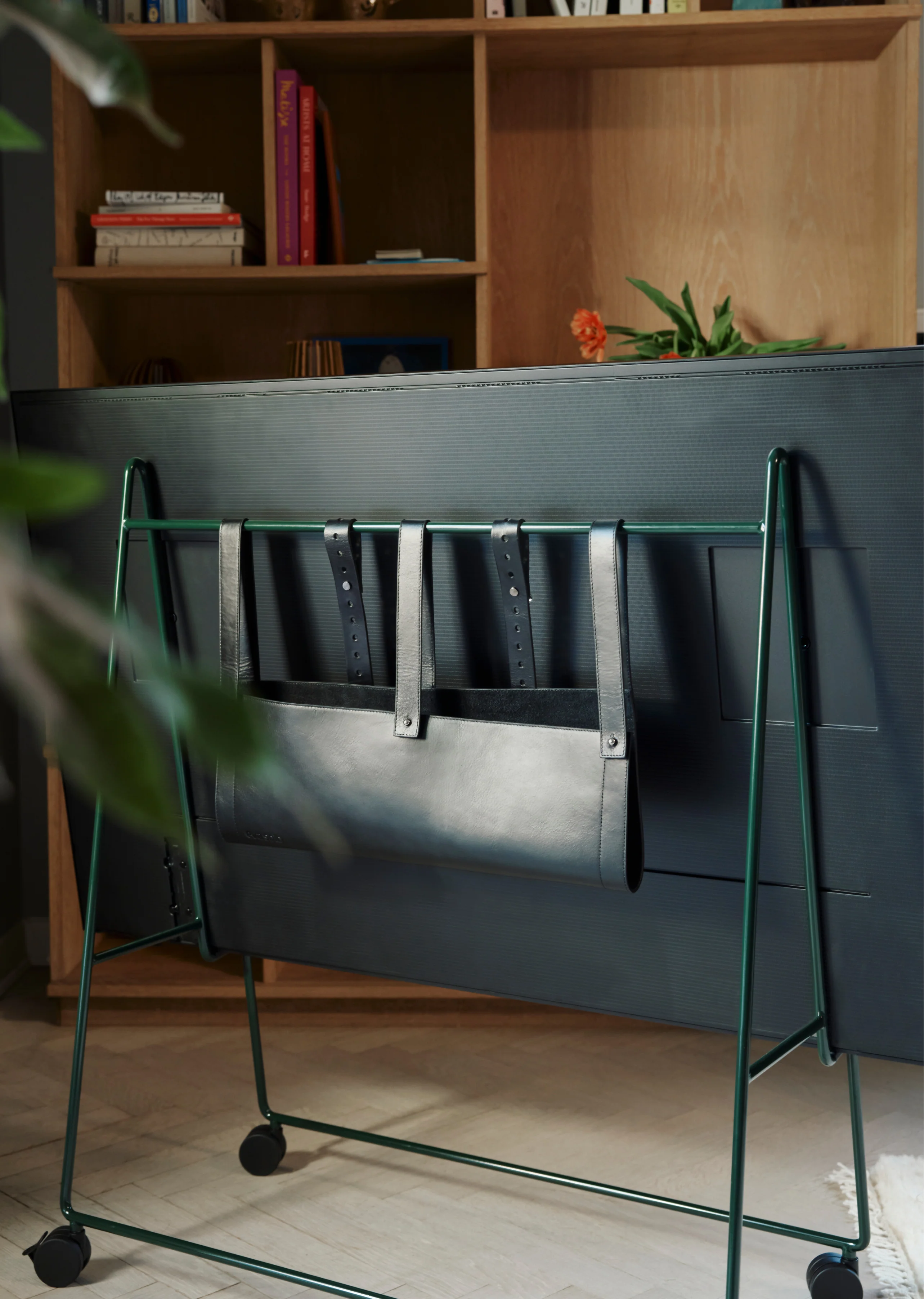 Stojak RTV CARRY zielony - Image 3