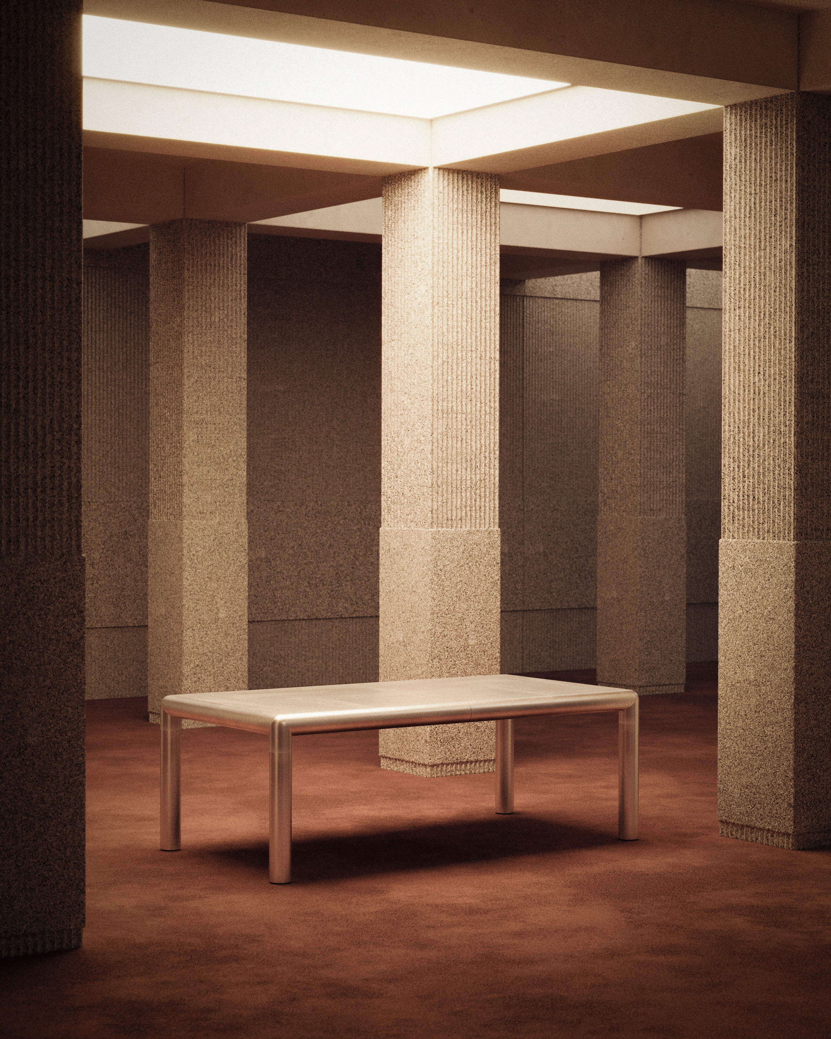 Stół CUBIO aluminium - Image 2
