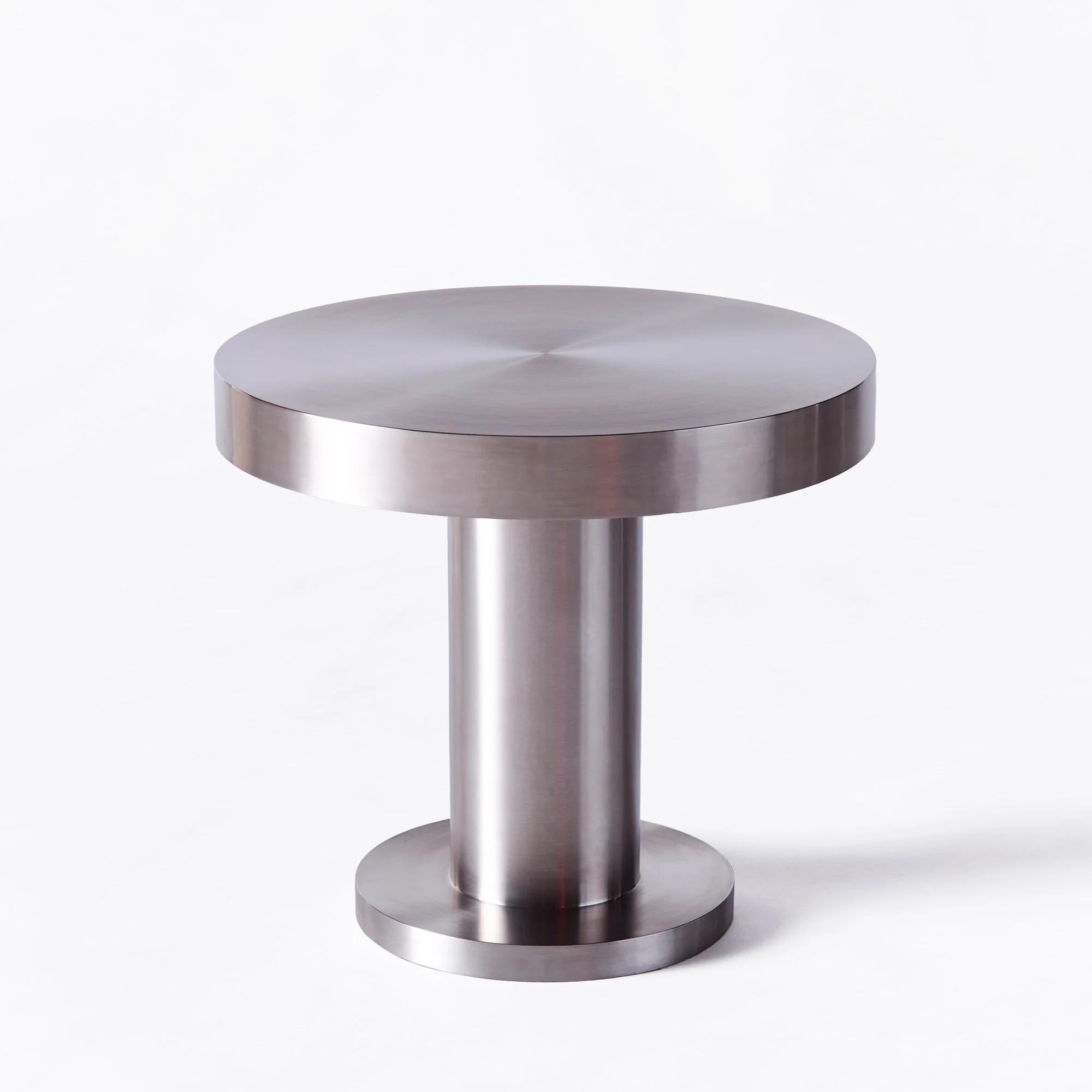 Stolik boczny CUFFLINK stal polerowana - Image 3