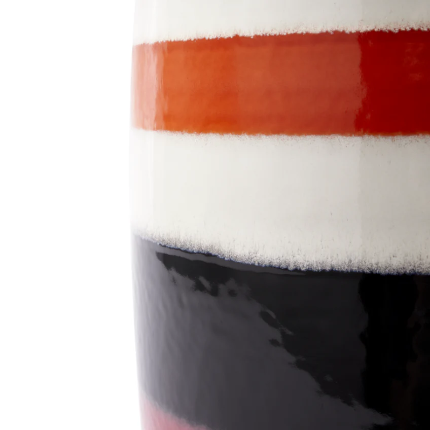 Stolik boczny STRIPED PILL kolorowa ceramika - Image 3
