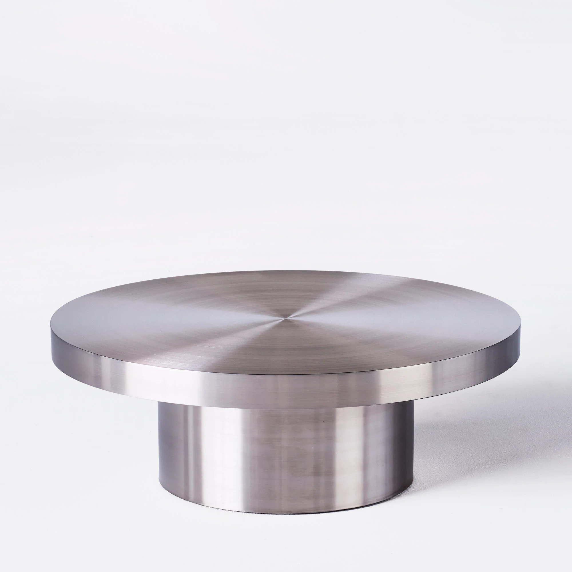 Stolik kawowy CUFFLINK stal polerowana - Image 5