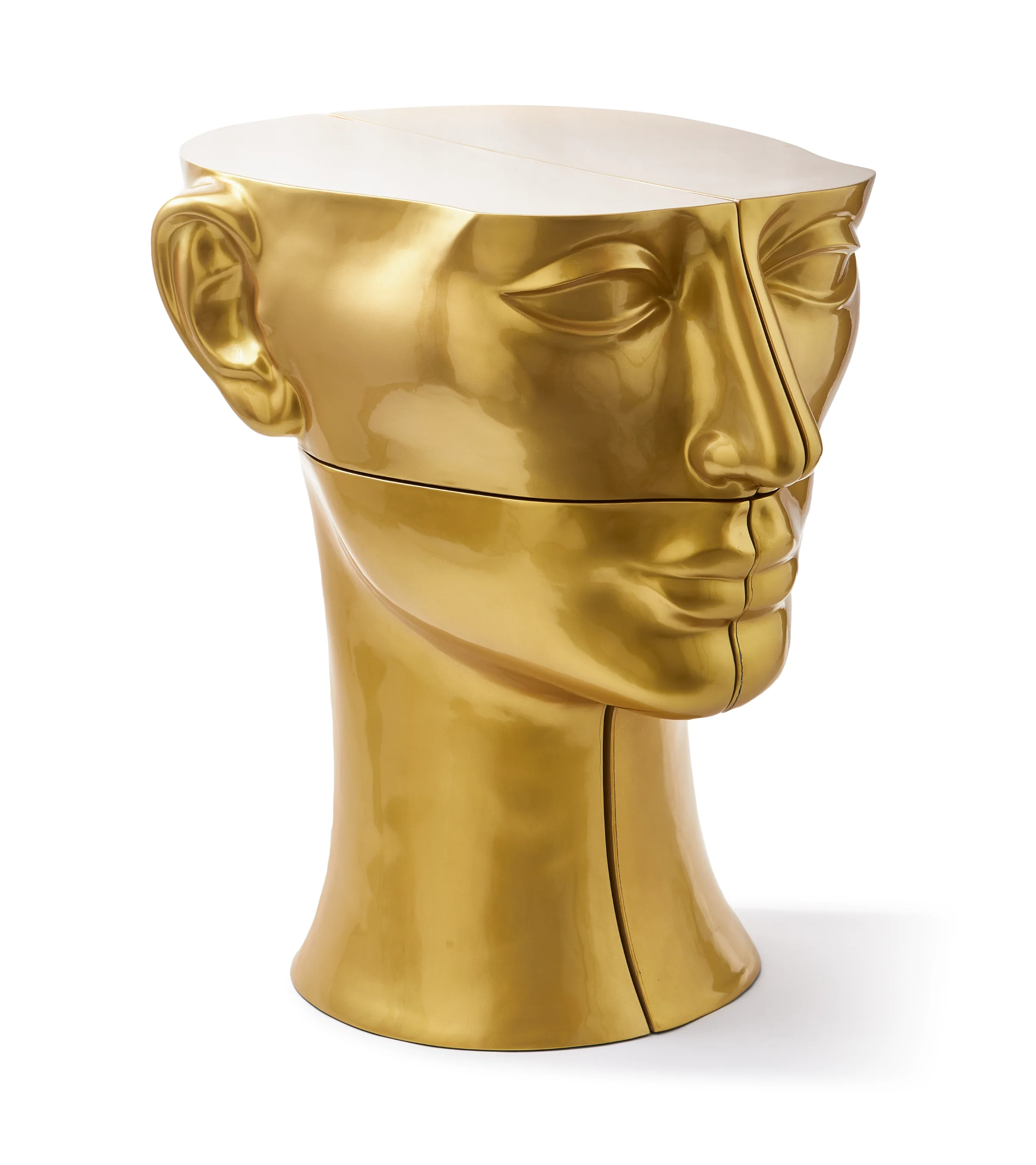 Stolik kawowy modułowy HEAD złoty - Image 10