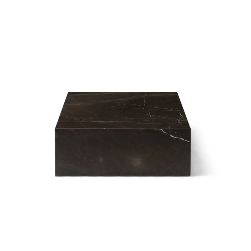 Stolik kawowy PLINTH GRAND brązowy marmur - Image 12