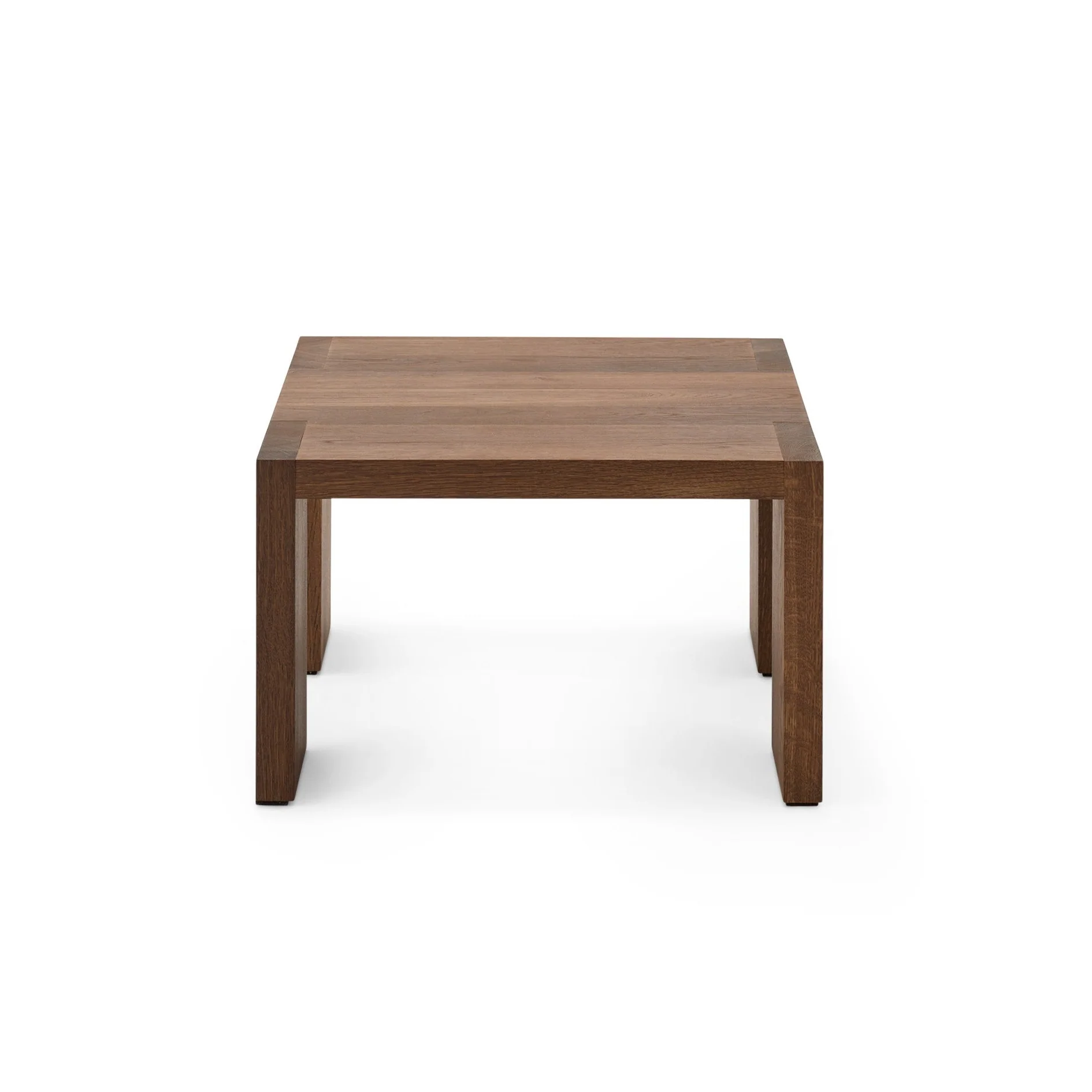 Stolik kawowy TENON ciemne drewno dębowe - Image 7