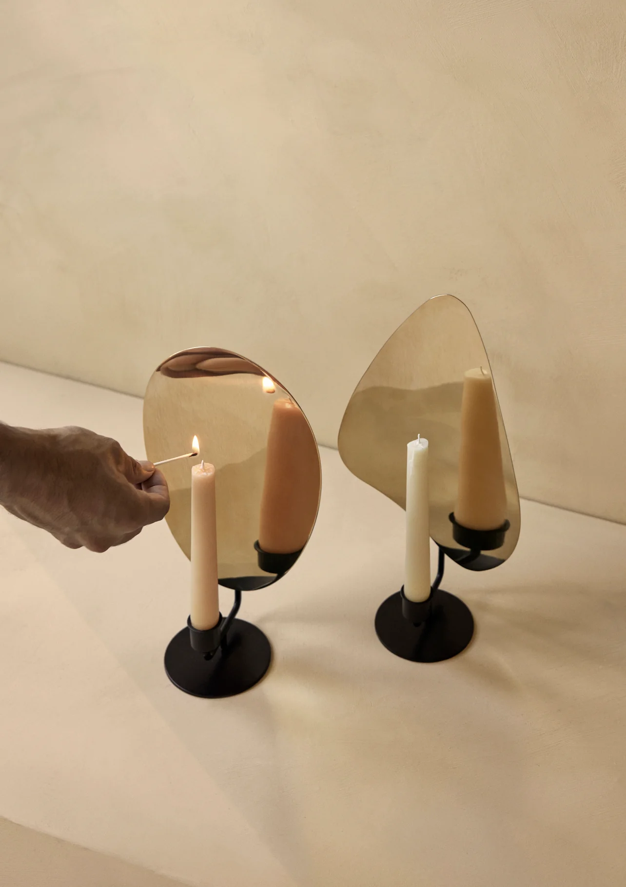 Świecznik FLAMBEAU szary - Image 3