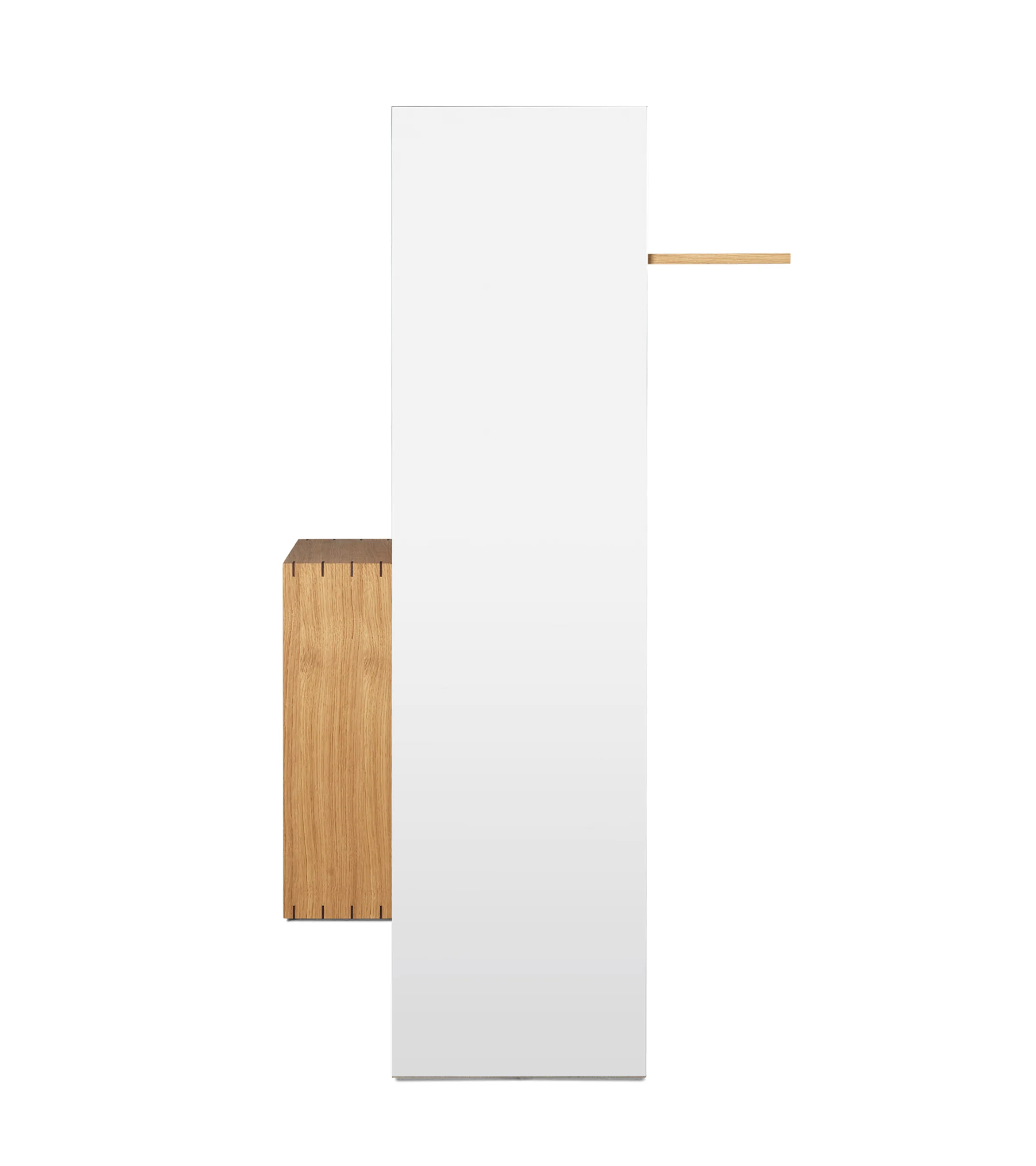 Szafka z lustrem BON HALLWAY CABINET olejowany dąb - Image 4
