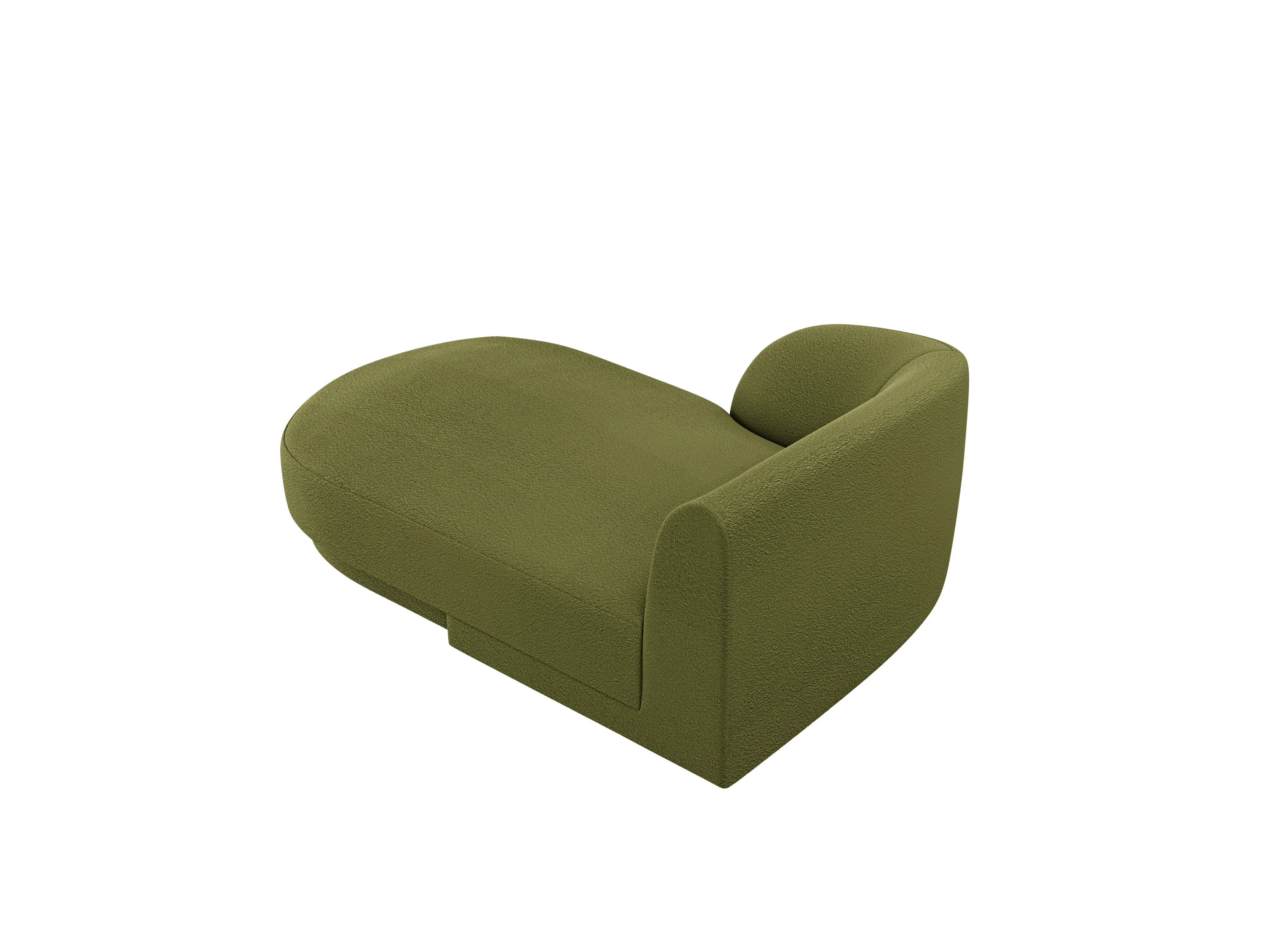 Szezlong lewostronny MILEY zielony boucle - Image 3