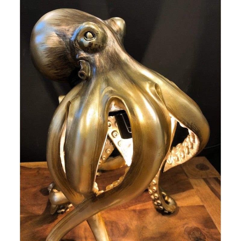 Lampa złota w kształcie ośmiornicy - Image 4
