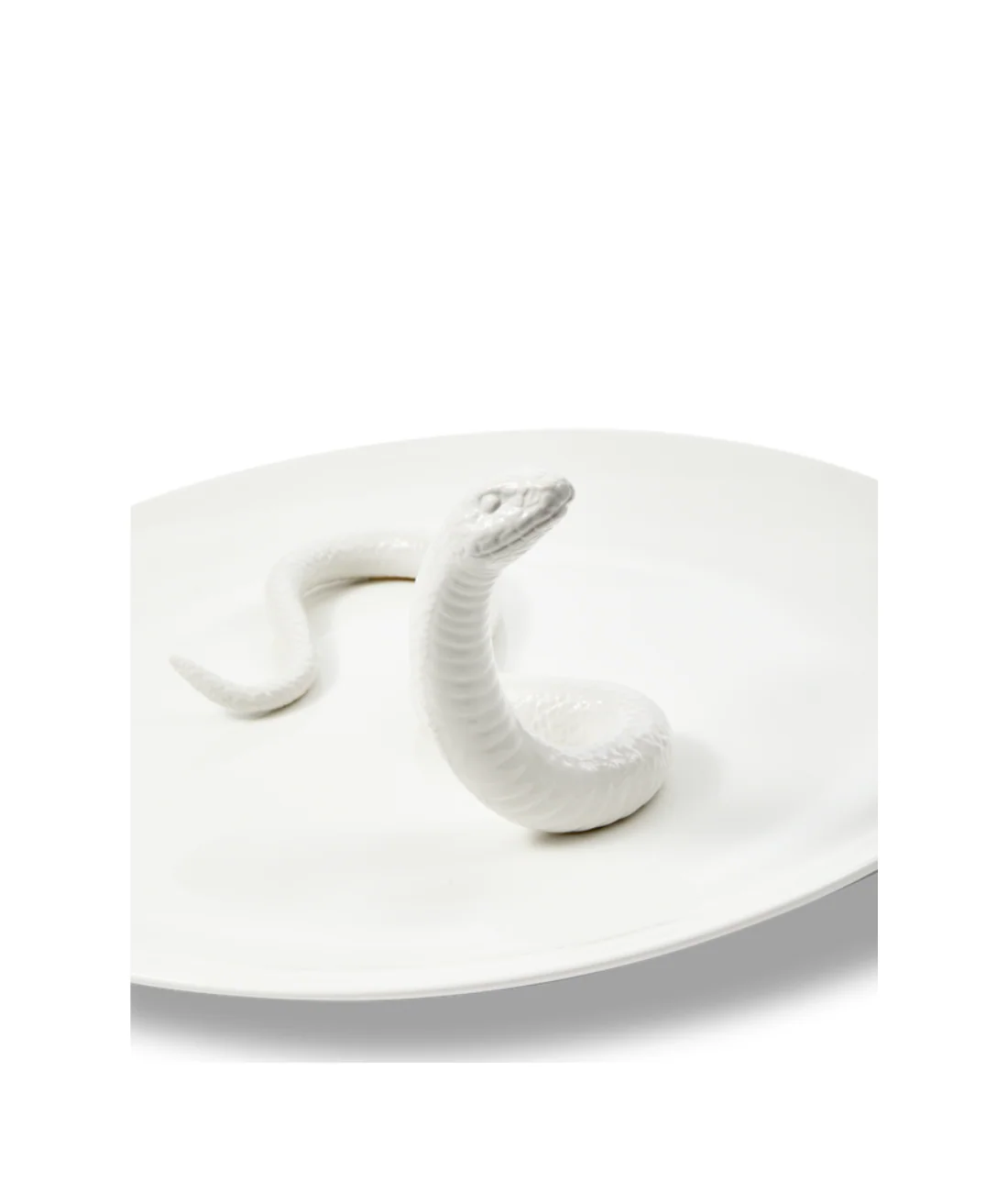 Taca dekoracyjny SNAKE biały - Image 6