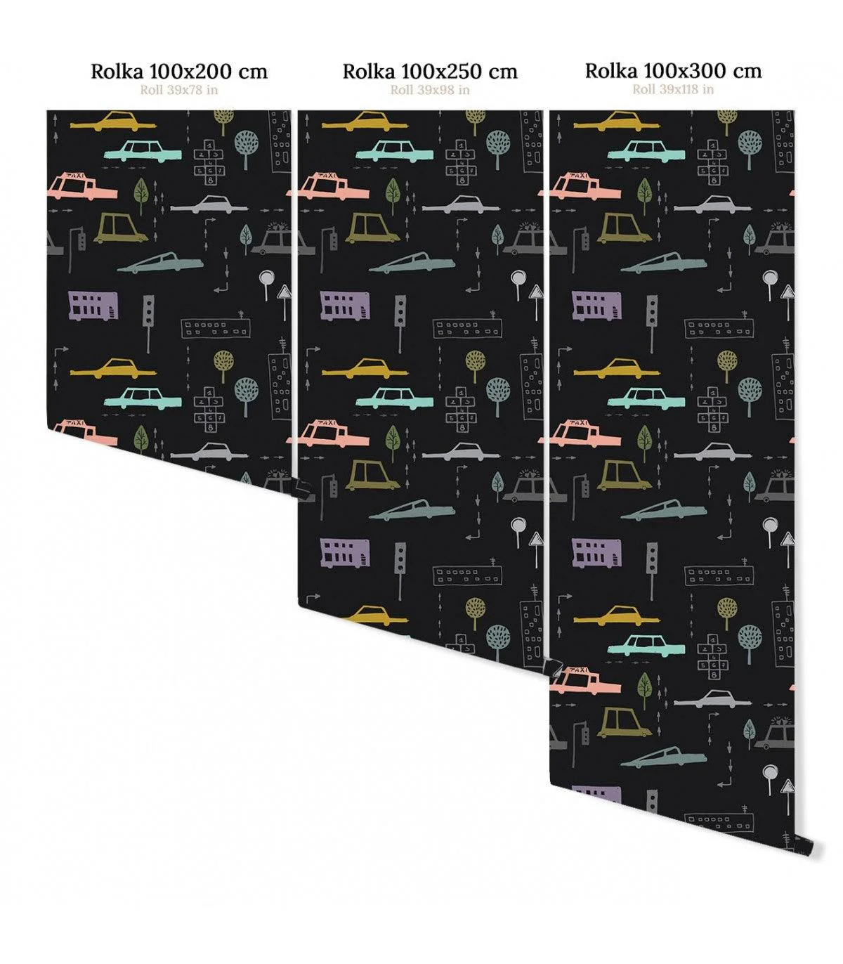 Tapeta CARS czarny - Image 2