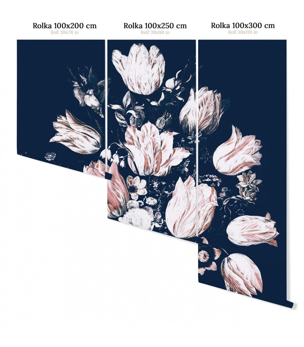 Tapeta FLORAL NAVY - Image 4