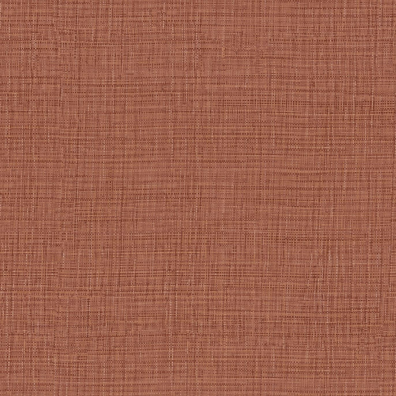 Tapeta strukturalna imitująca płótno SIERRA - TERRACOTTA terakota