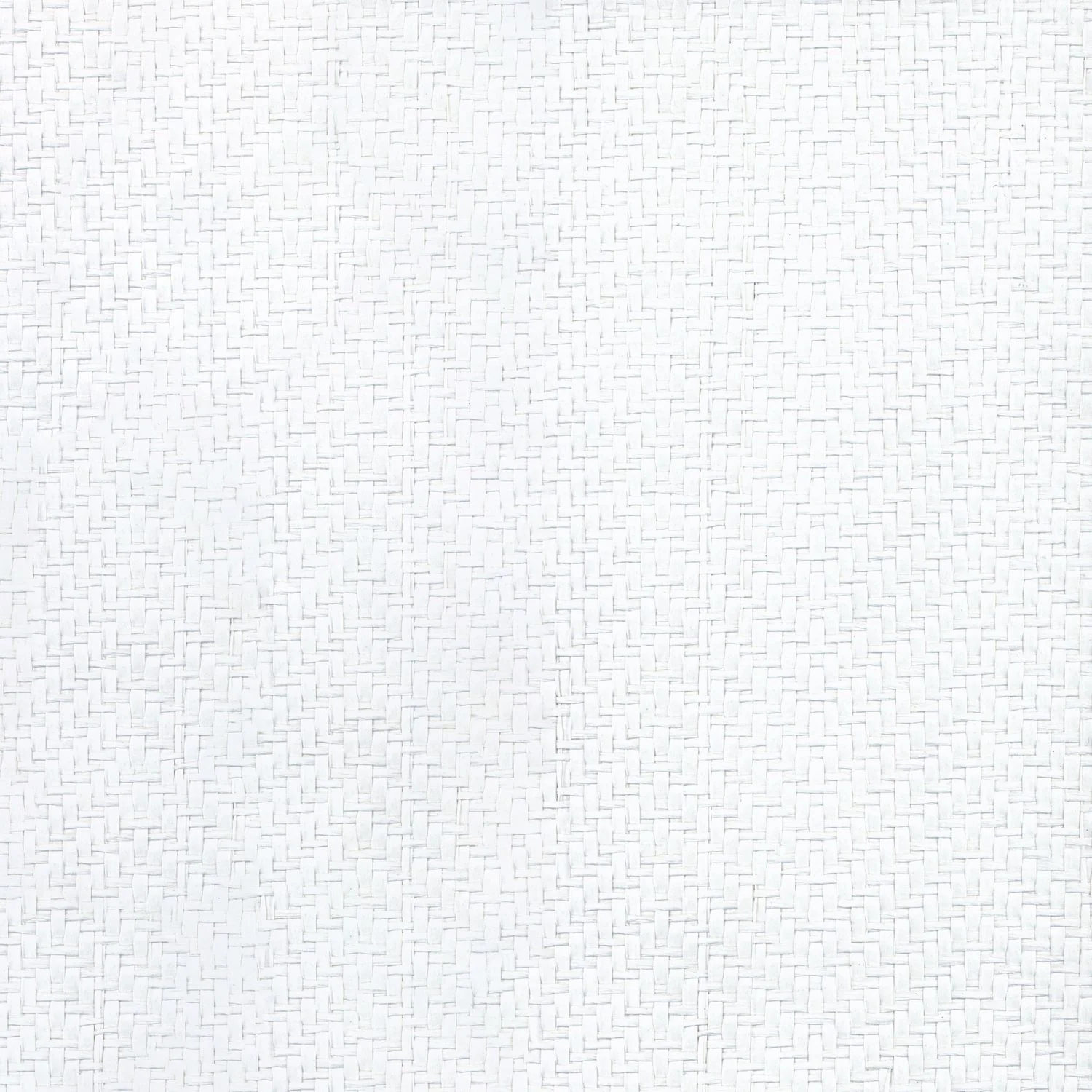 Tapeta papierowa strukturalna w jodełkę imitująca rafię KASANE - BLACK biały