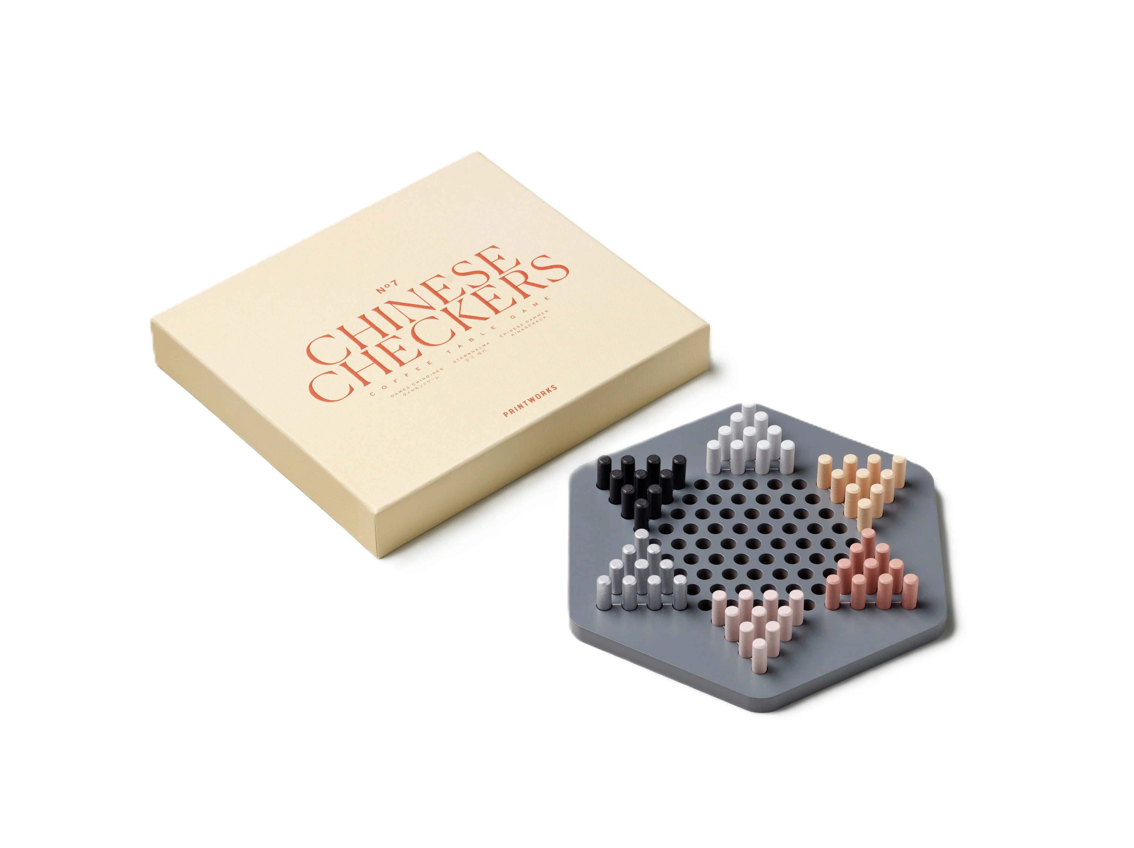 Gra trylma CHINESE CHECKERS beżowy - Image 6
