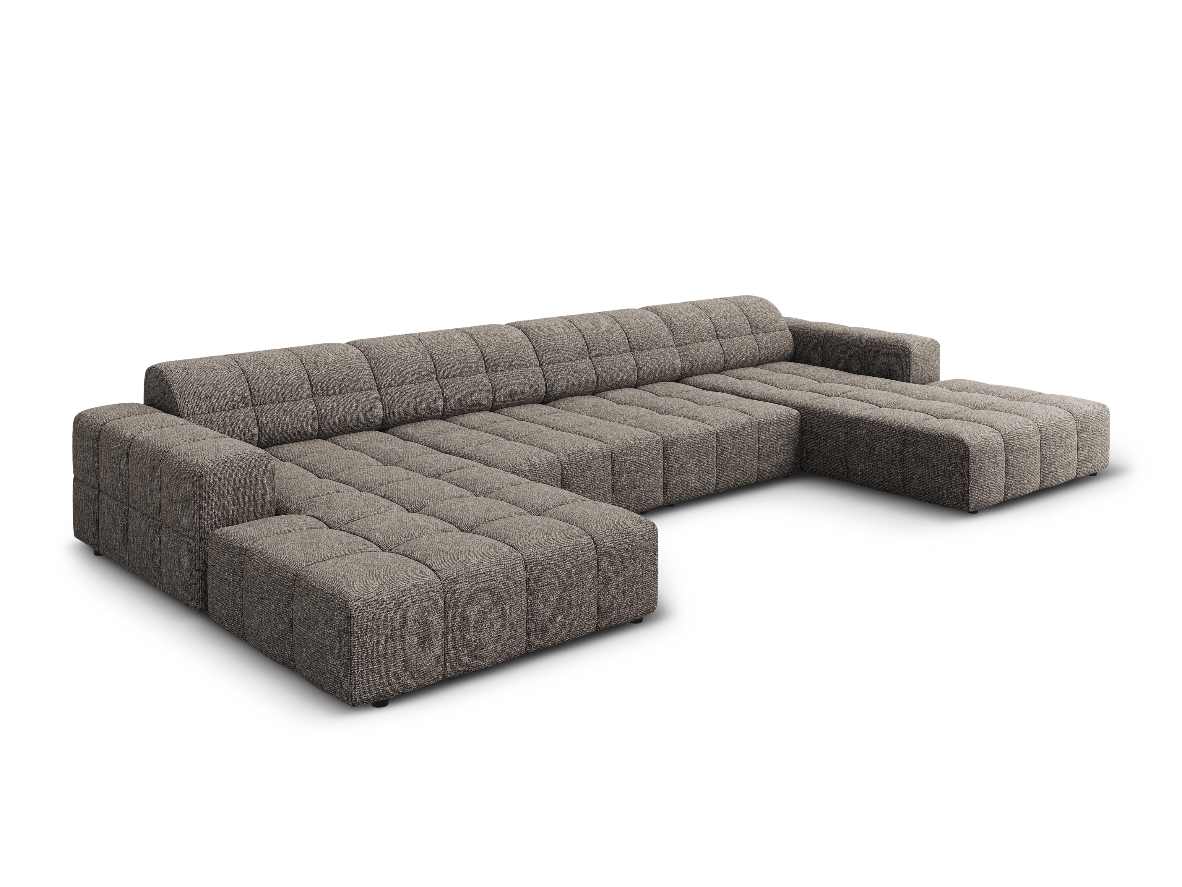 Sofa panoramiczna 6-osobowa CHICAGO szary szenil - Image 6