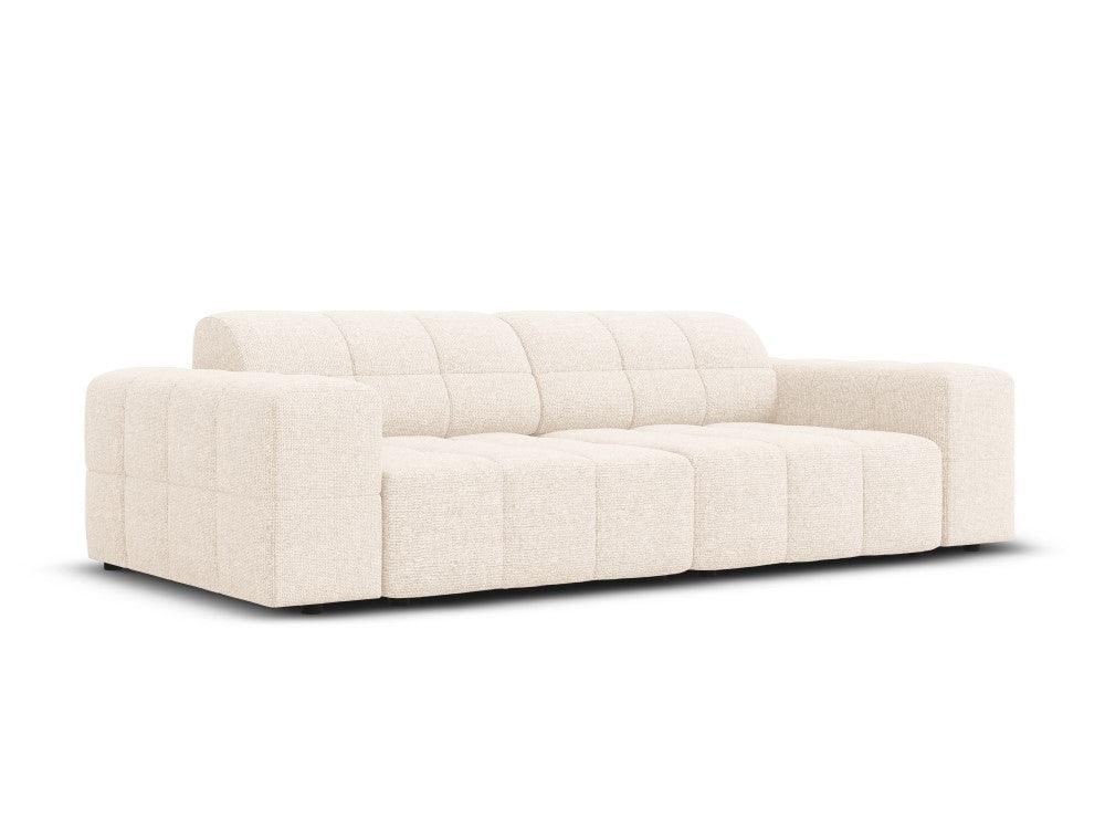 Sofa 3-osobowa CHICAGO jasnobeżowy szenil