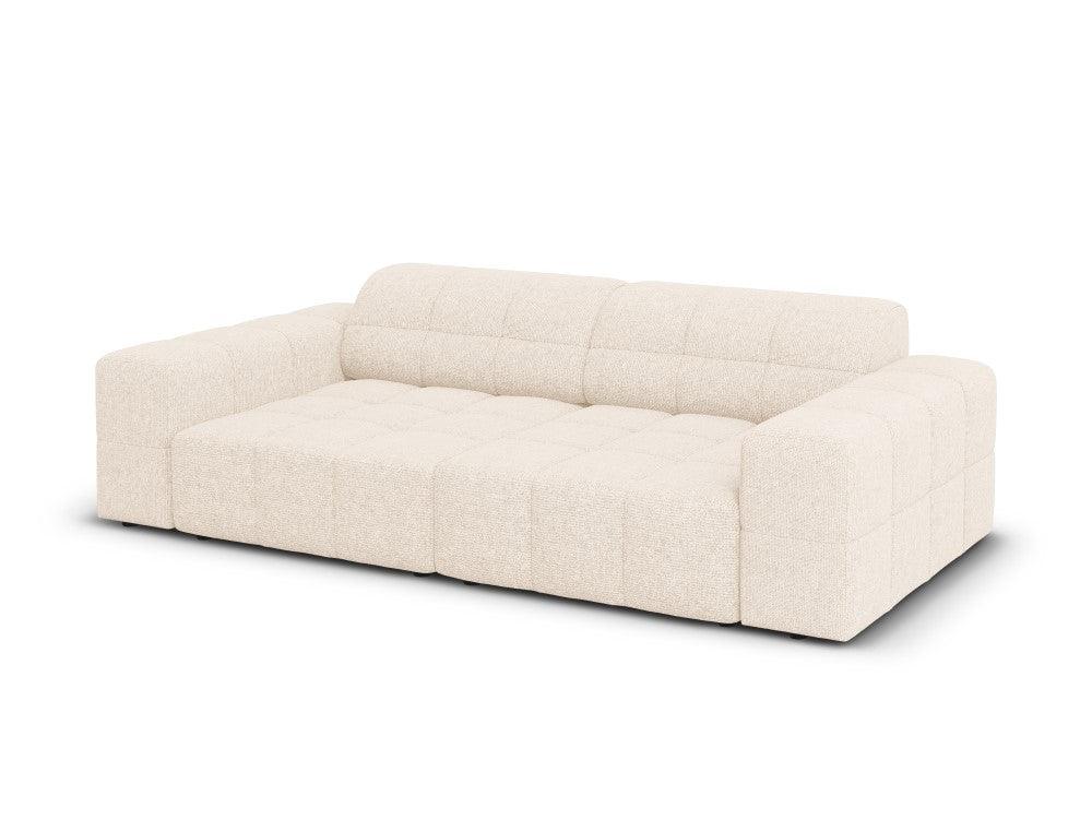 Sofa 3-osobowa CHICAGO jasnobeżowy szenil - Image 5