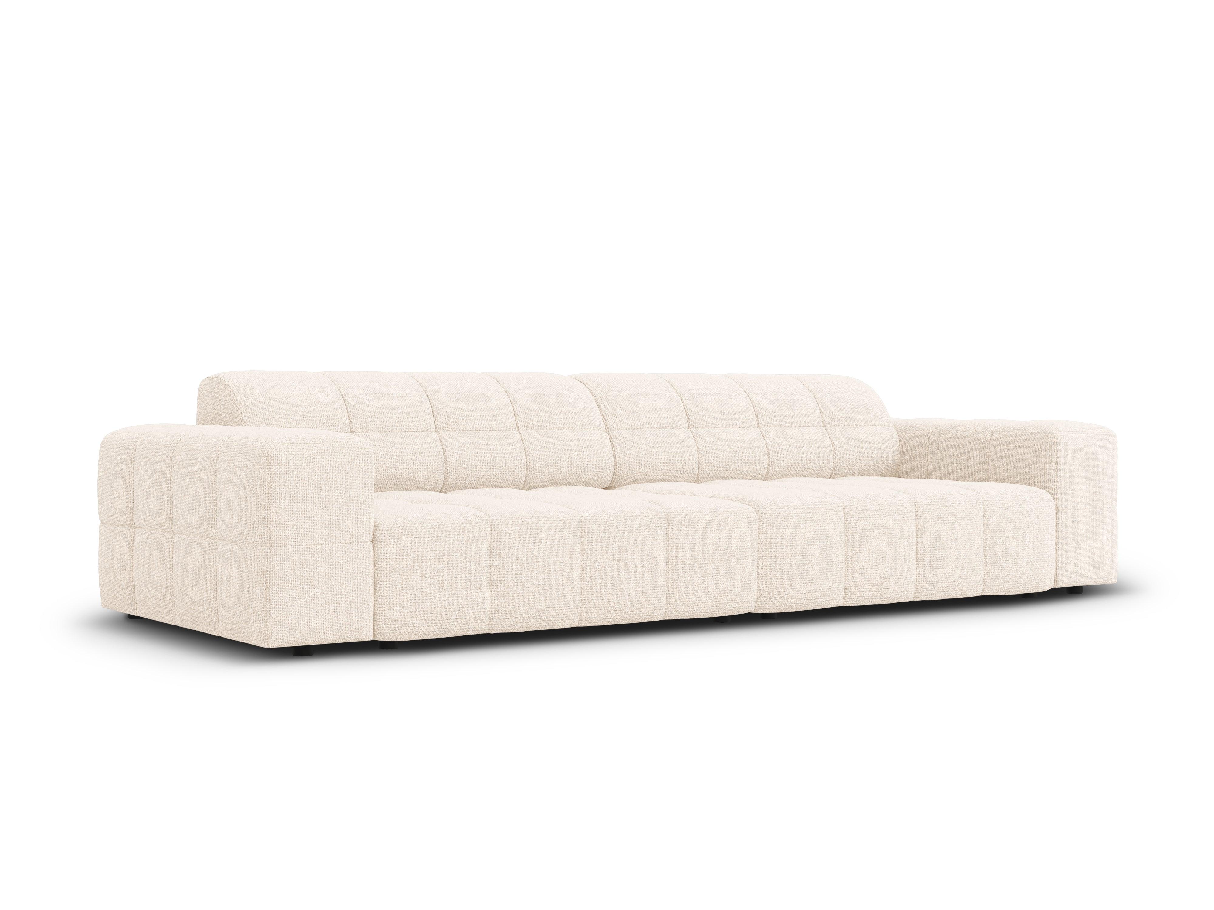 Sofa 4-osobowa CHICAGO jasnobeżowy szenil - Image 7