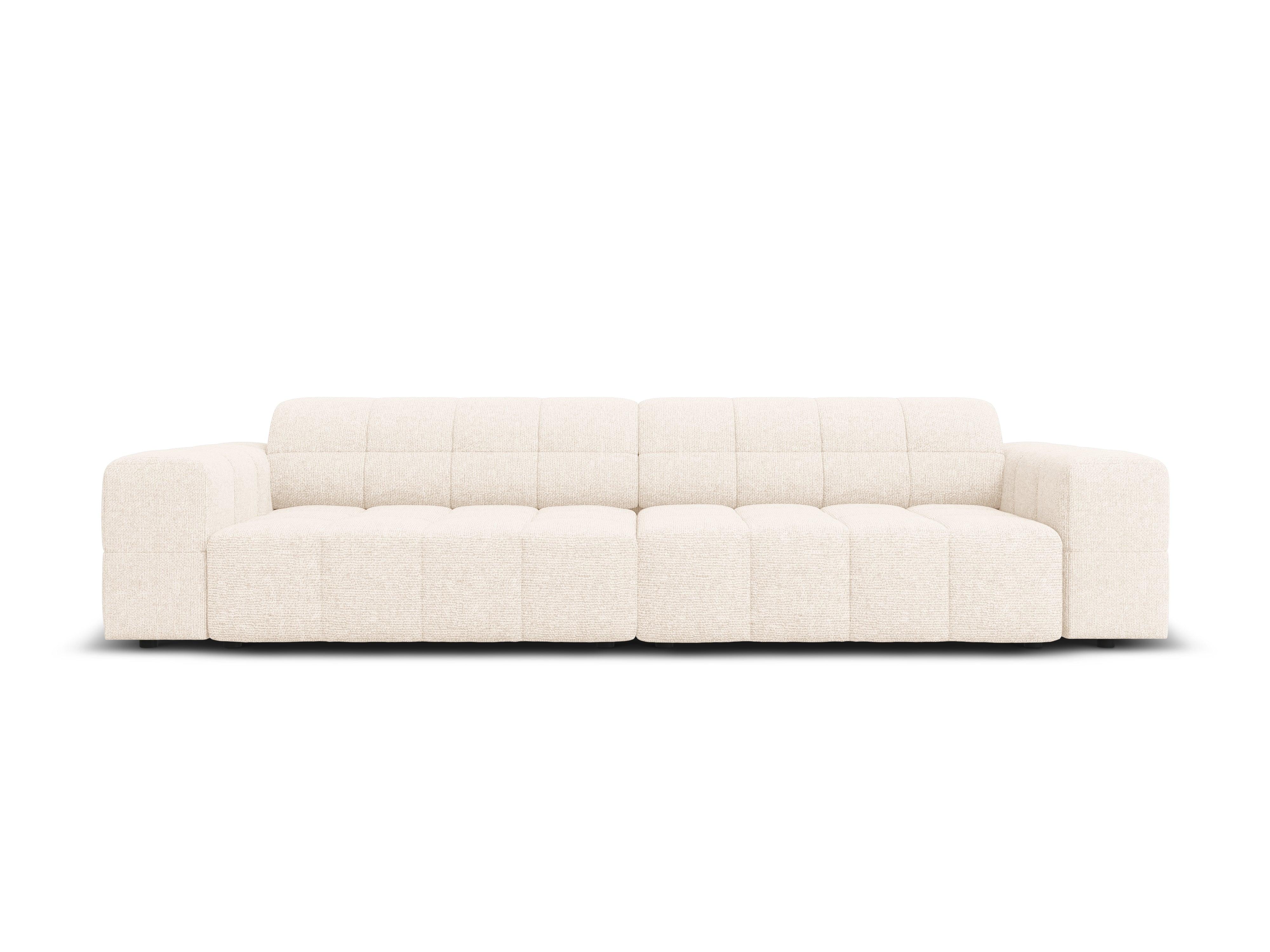 Sofa 4-osobowa CHICAGO jasnobeżowy szenil - Image 9