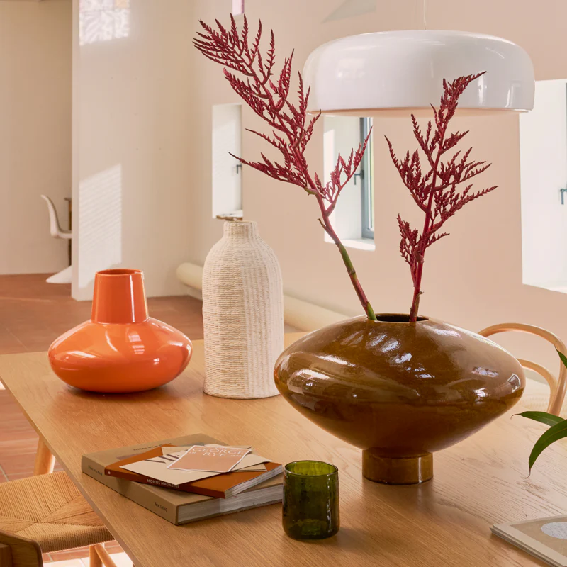 Wazon ceramiczny NALA brązowy - Image 2