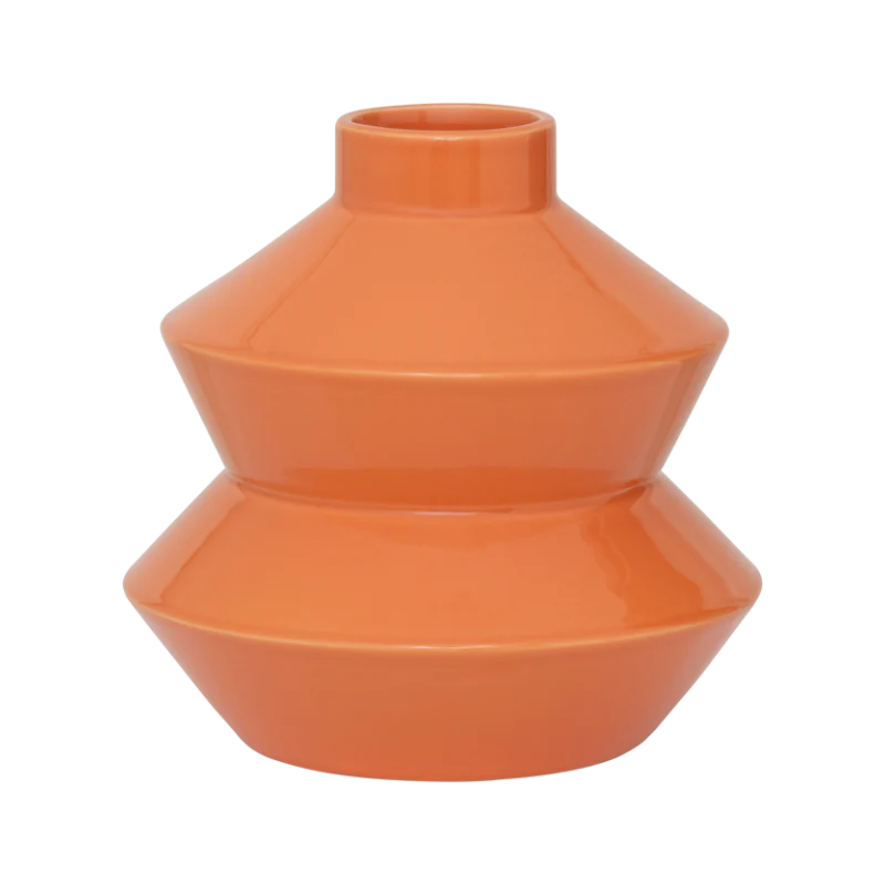 Wazon ceramiczny ZODWA pomarańczowy