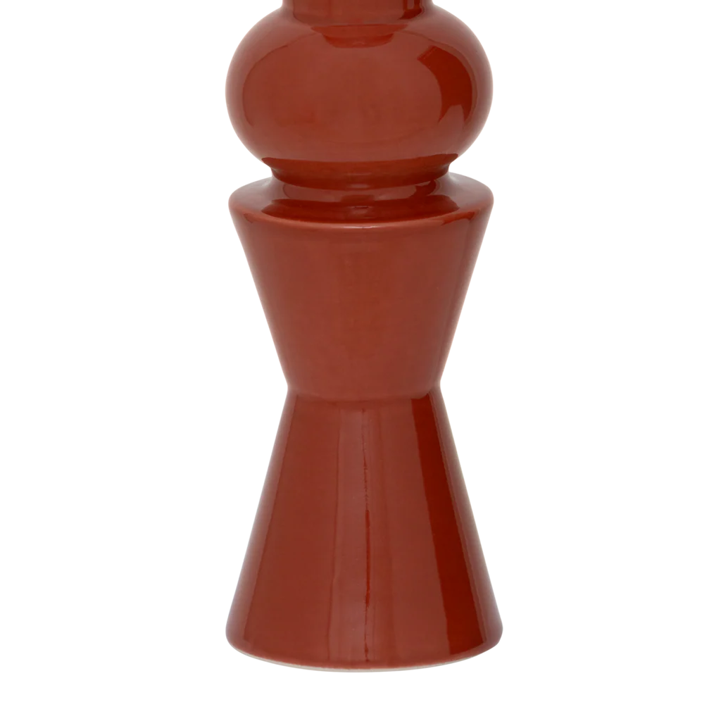 Wazon POUL czerwona ceramika - Image 4