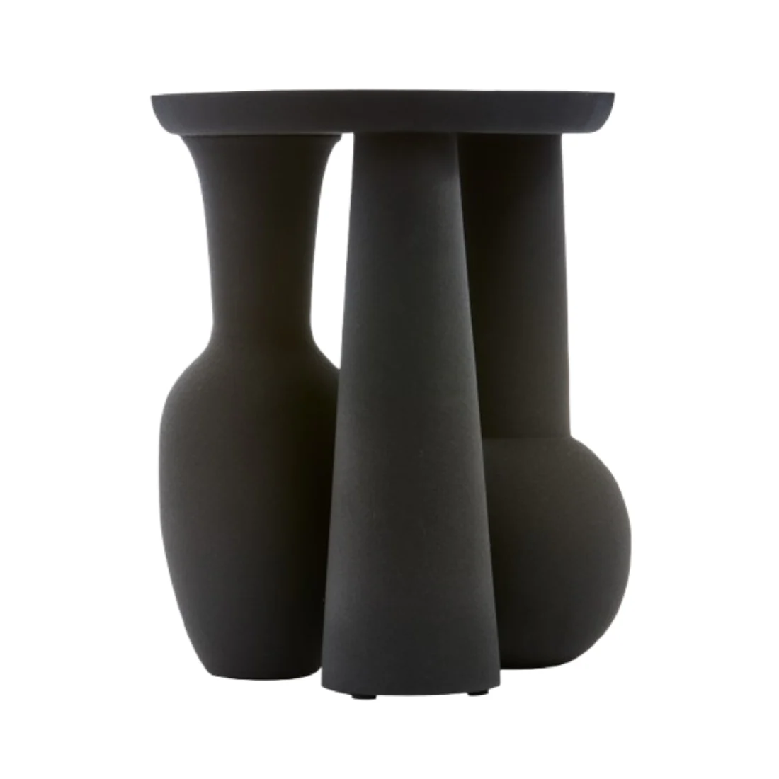 Wazon ROMAN VASE & PLATE czarny